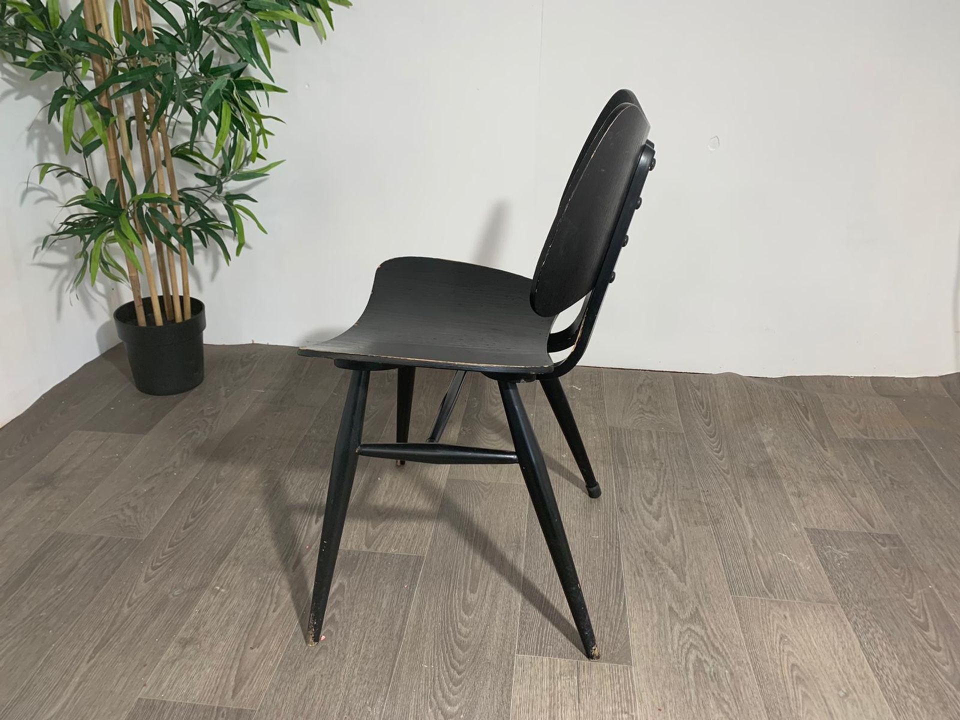 Ercol Black Butterfly Chair - Image 8 of 10