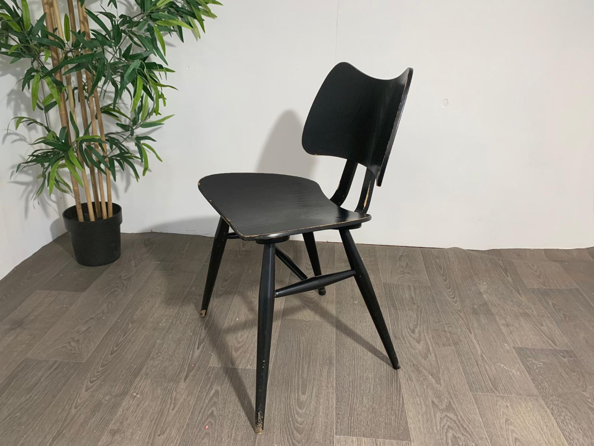 Ercol Black Butterfly Chair - Image 8 of 10