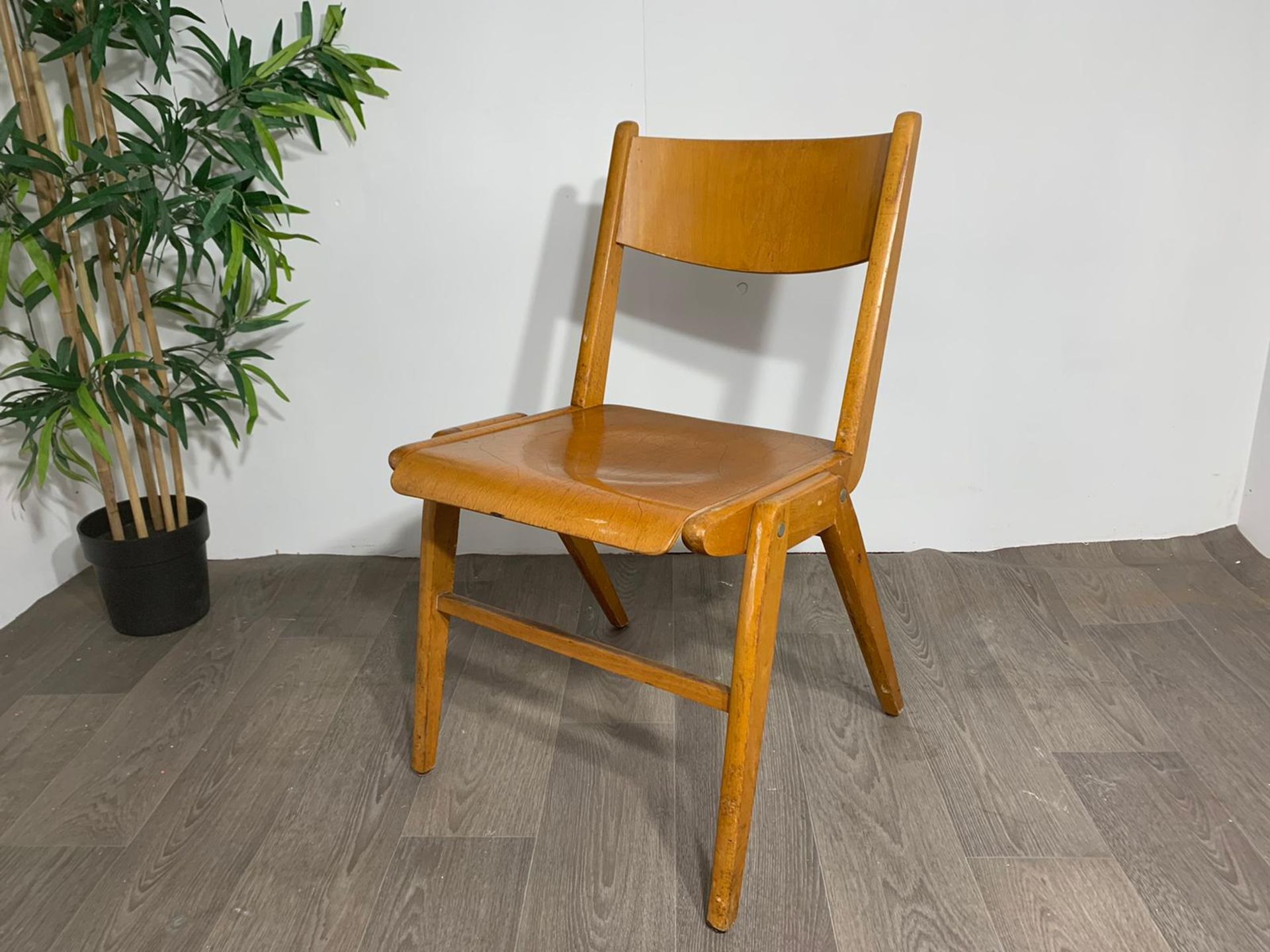 Mid Century Wooden Chair - Image 5 of 6