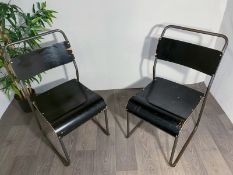 Nest-a-Bye Black Chair Pair