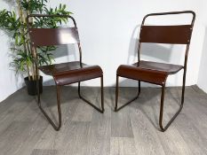 Nest-a-Bye Brown Chair Pair