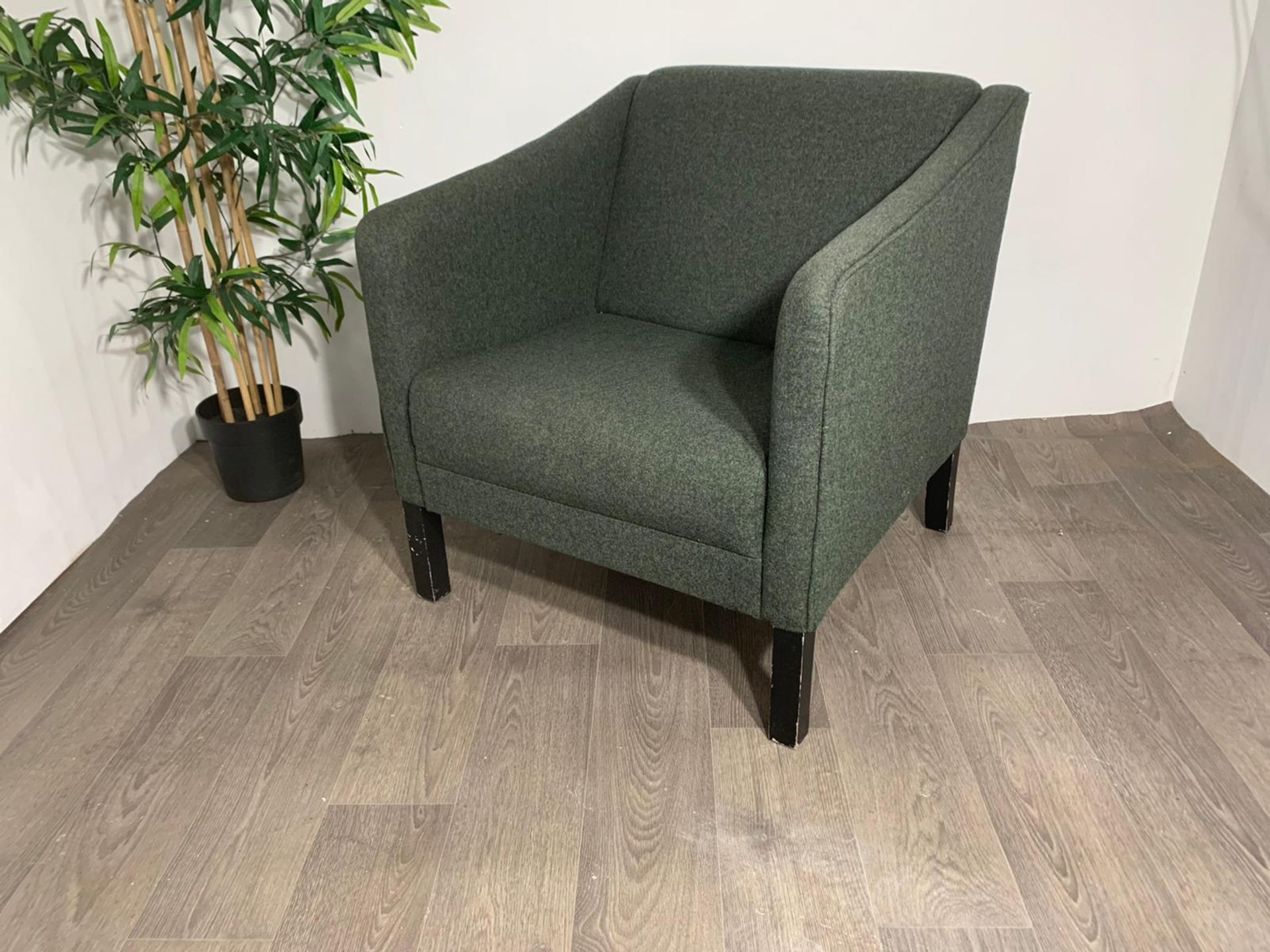 Green Commercial Grade Lounge Chair