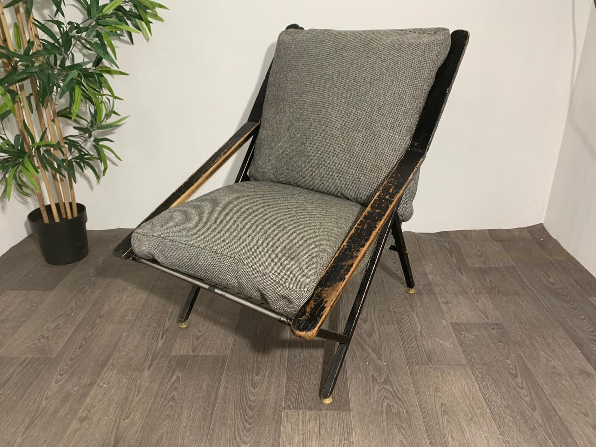 Mid Century Spring Lounge Chair