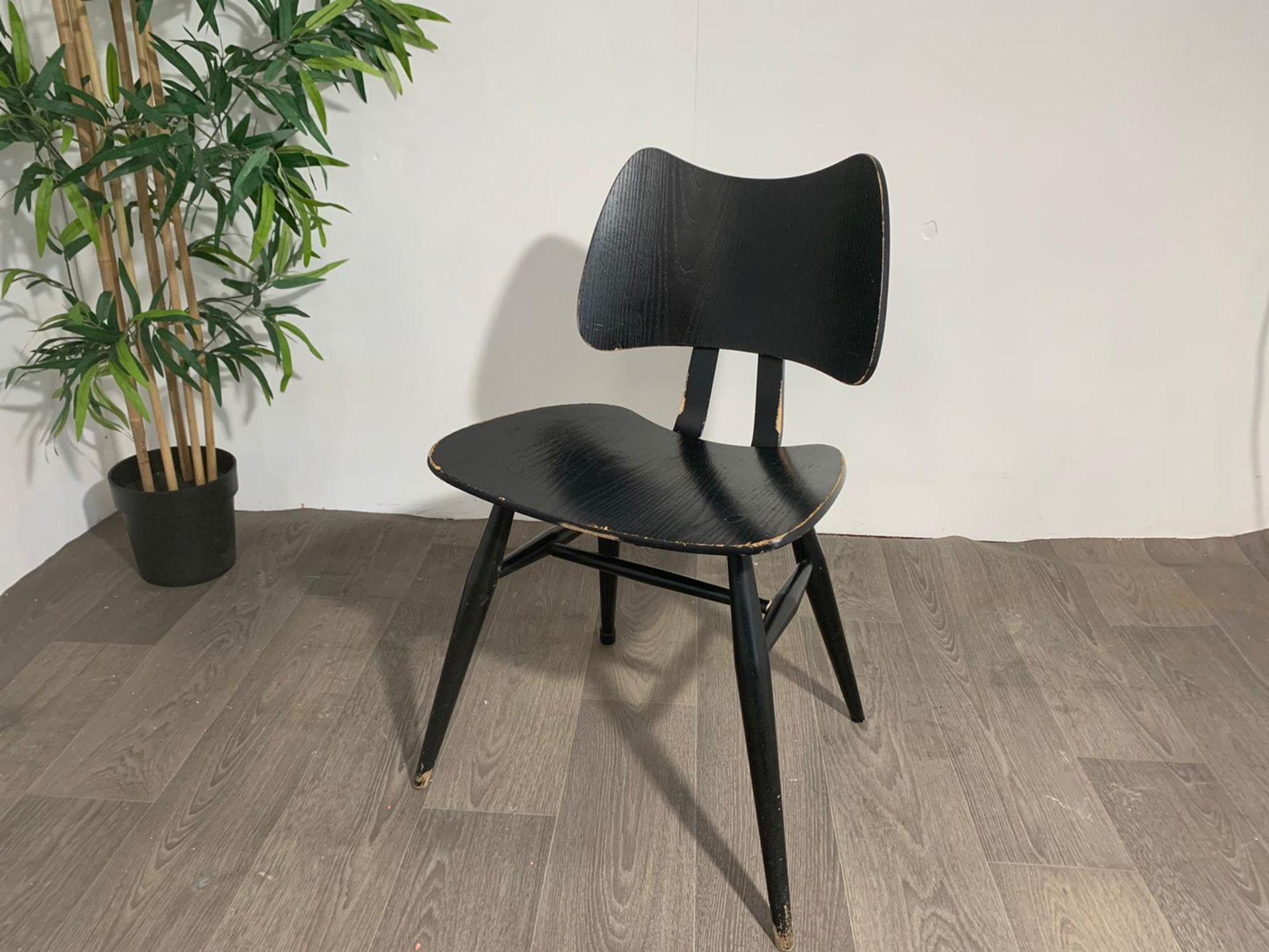Ercol Black Butterfly Chair - Image 2 of 10