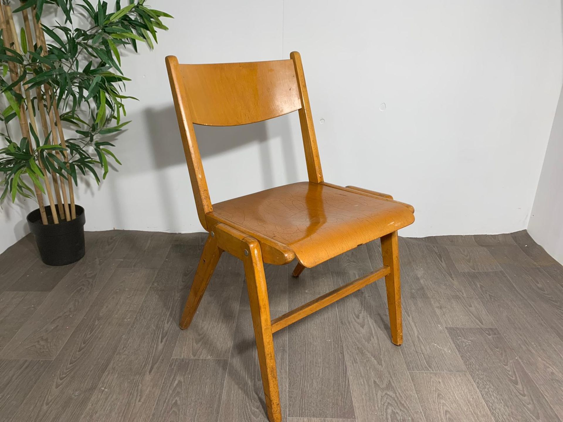 Mid Century Wooden Chair - Image 3 of 6