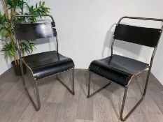 Nest-a-Bye Black Chair Pair