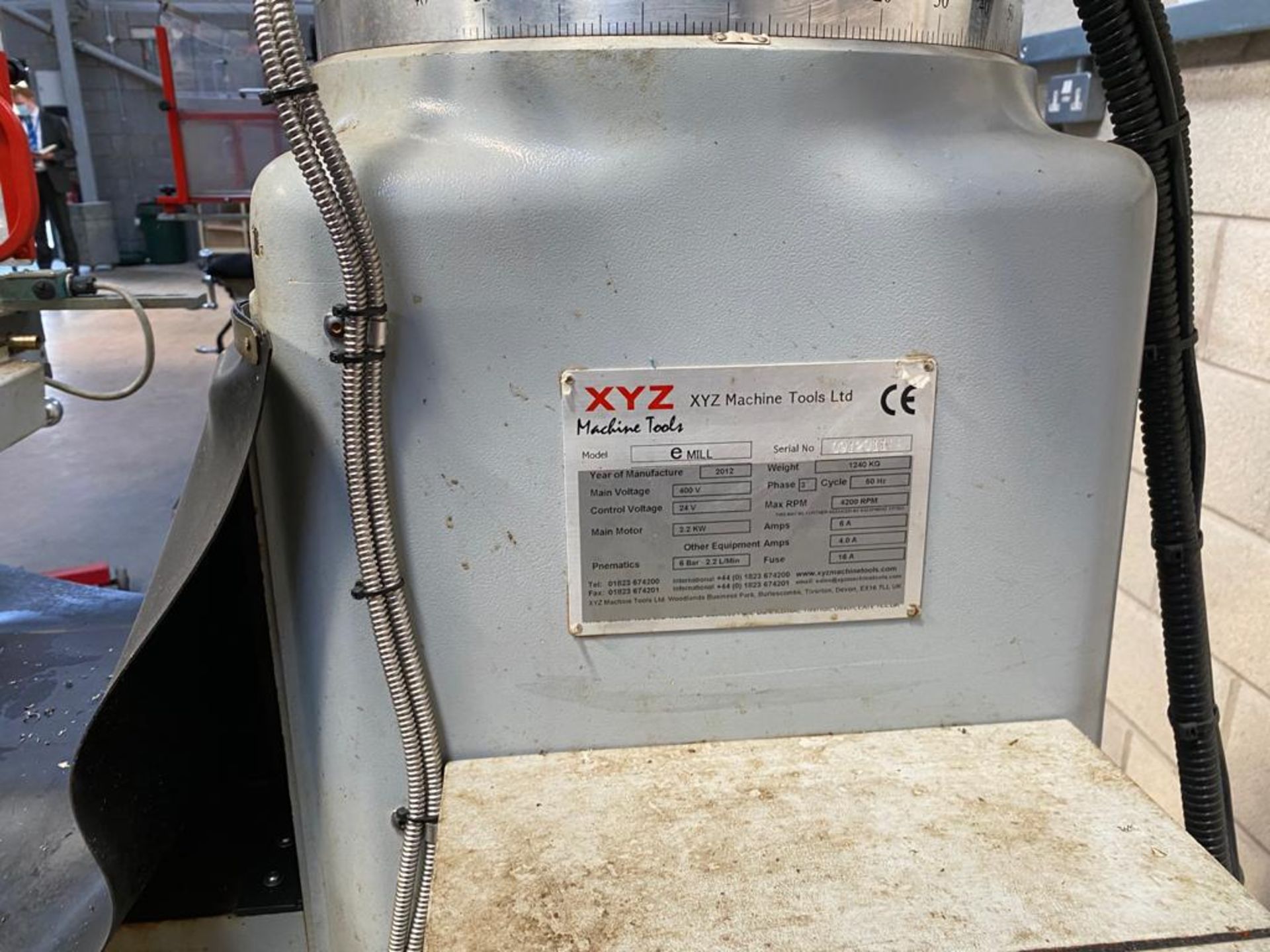 XYZ E-Mill Milling Machine - Image 4 of 4