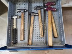 Various Size Hammers x6