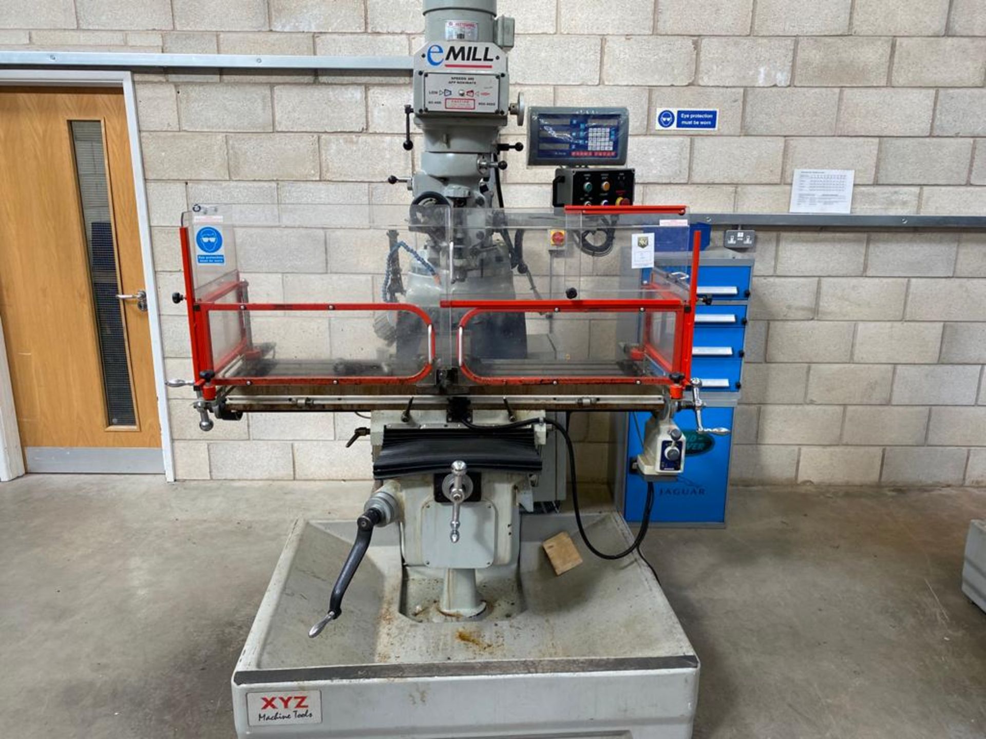 XYZ E-Mill Milling Machine Year of Manufacture 2013 3 Phase Weight ...