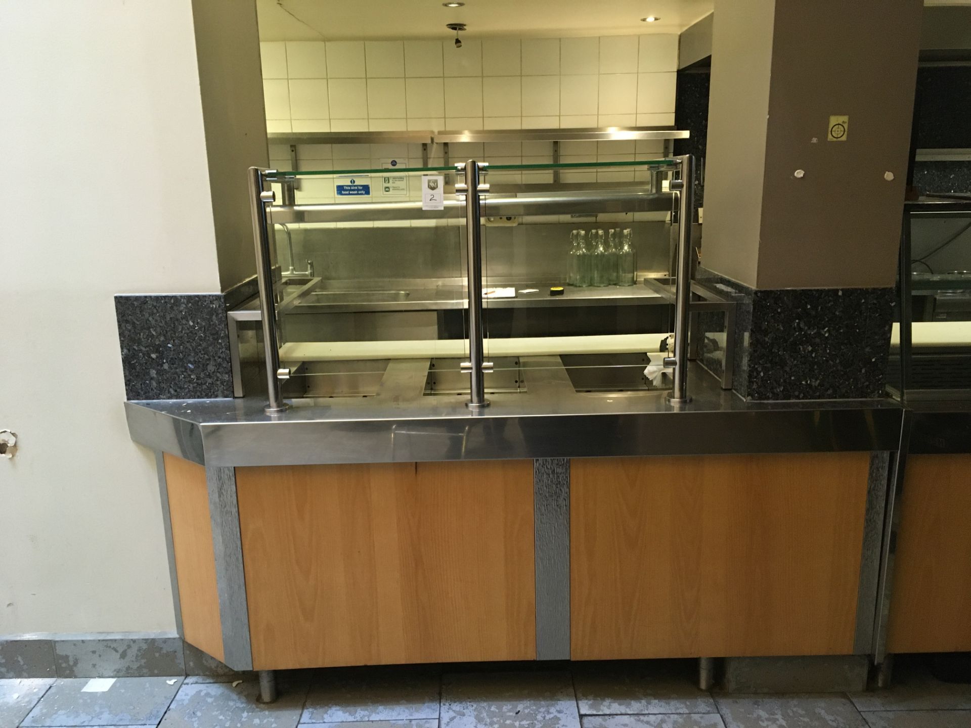 Hot Food Service Counter