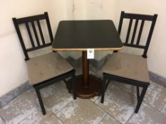 Table and Chairs x 2