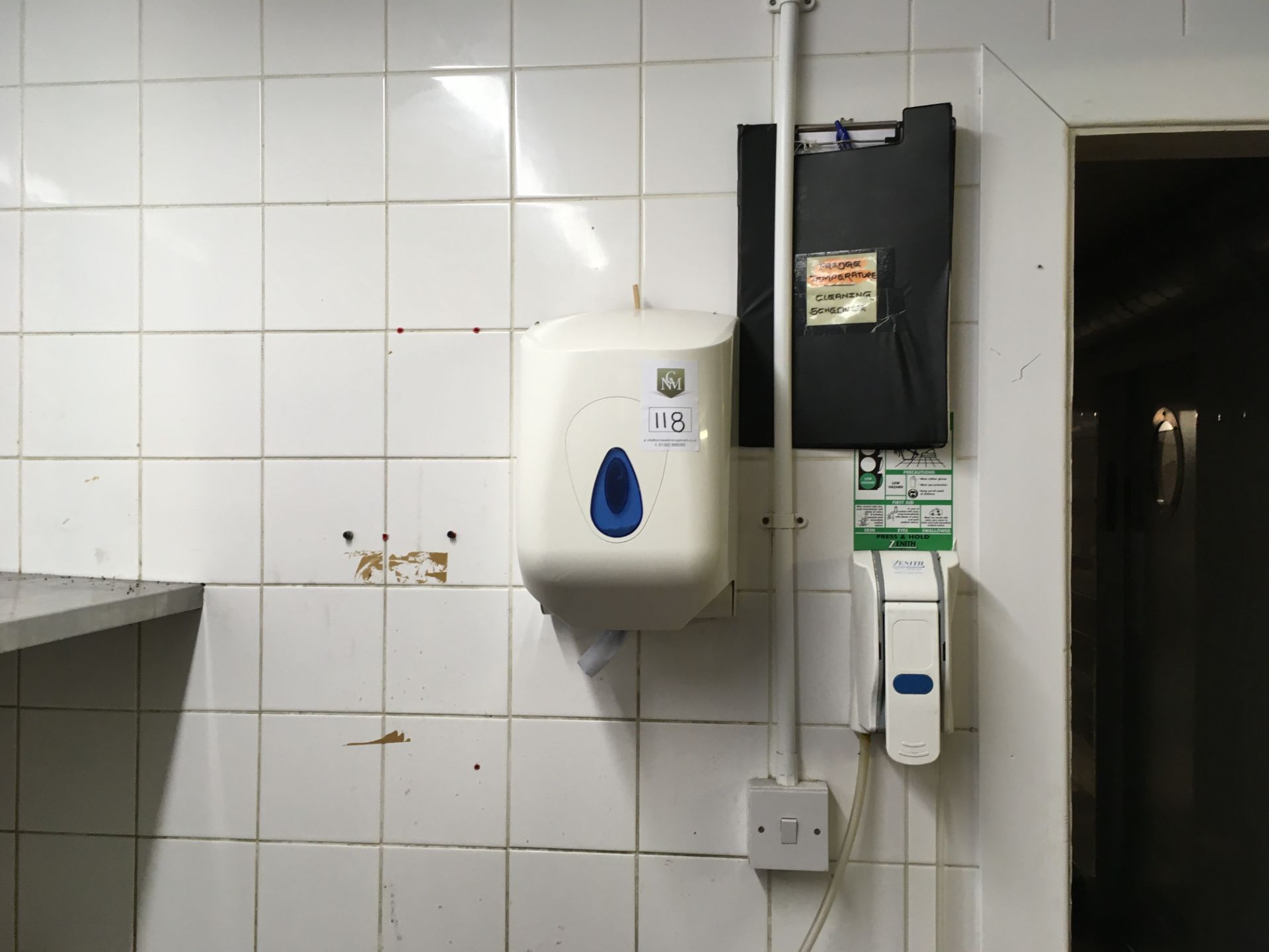 Hand Towel and Soap Dispenser