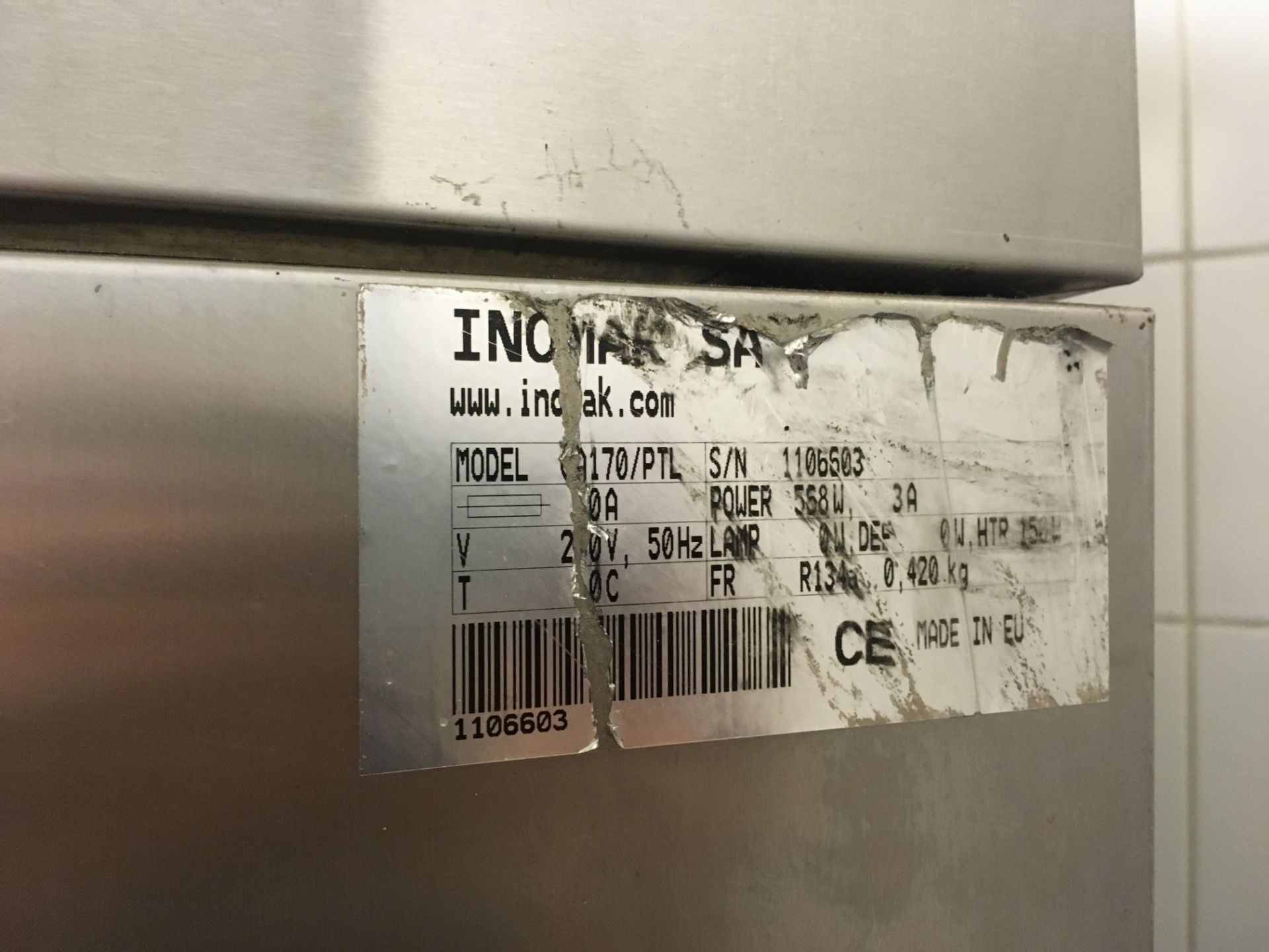 Inomak SA Upright Fridge - Image 3 of 3