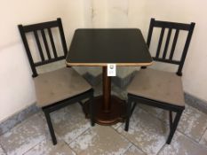 Table and Chairs x 2