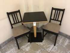 Table and Chairs x 2