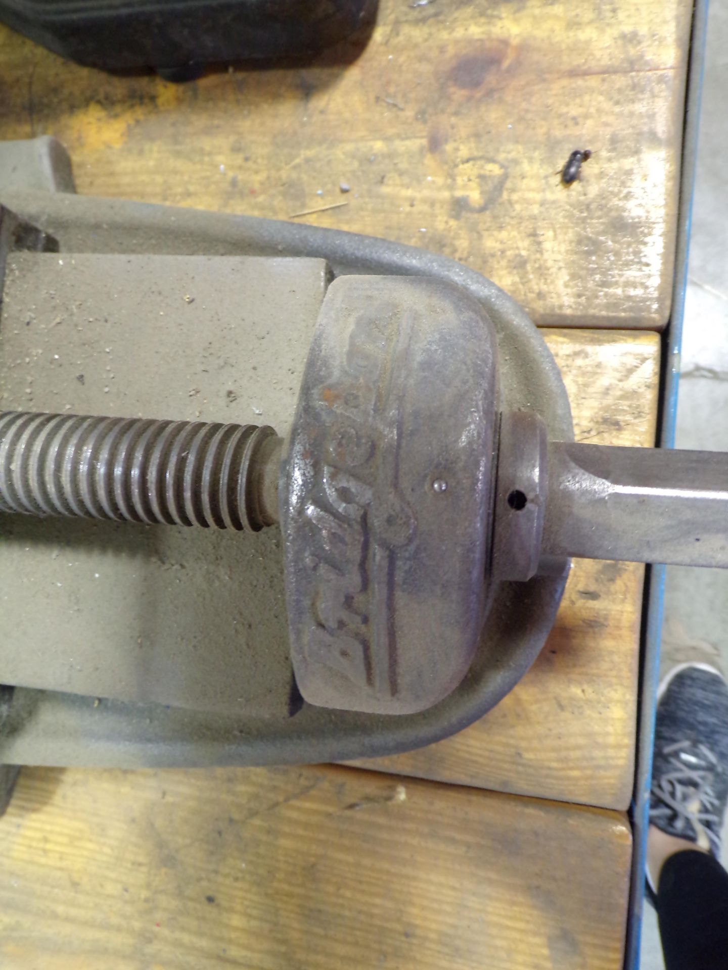 Bridgeport Rotating Swivel vise, Vintage Sheffield master gauge - Image 6 of 6