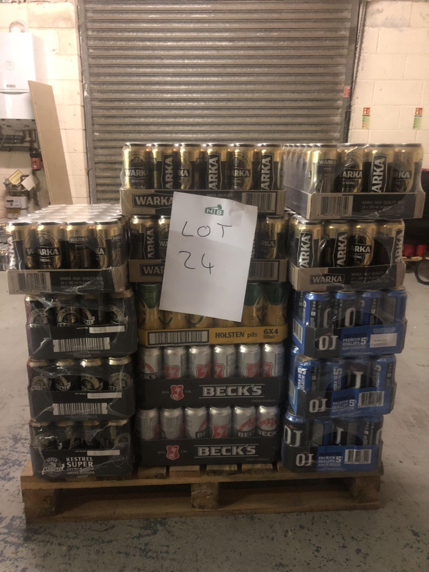 Mixed Beers Cases - TOTAL CASES 14 - NO VAT