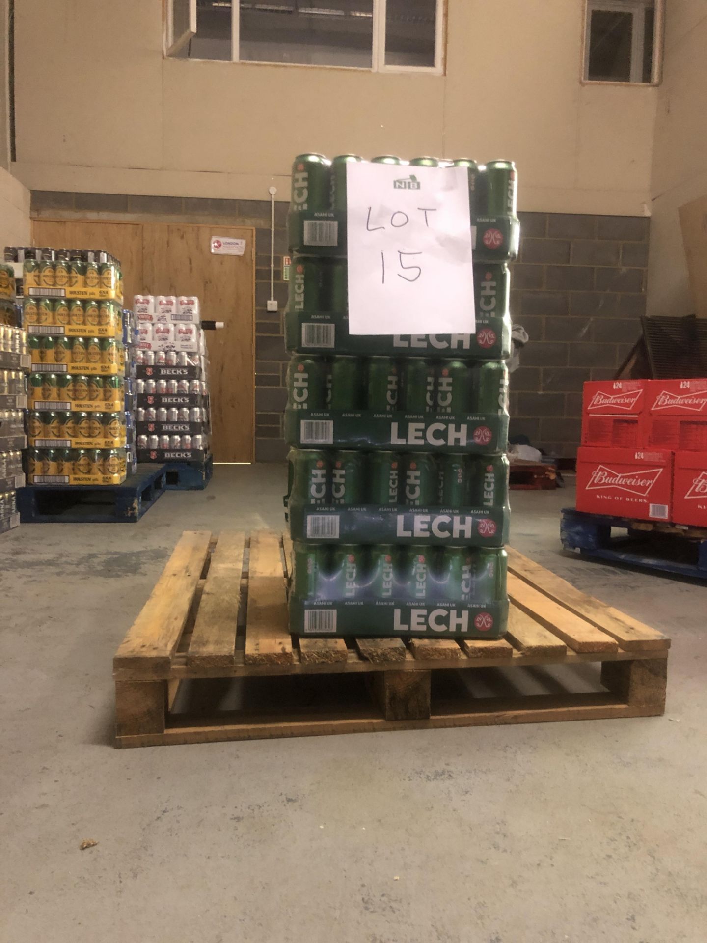 Lech Premium Lager - (5 x cases of 24 x 500ml) Total RRP £137