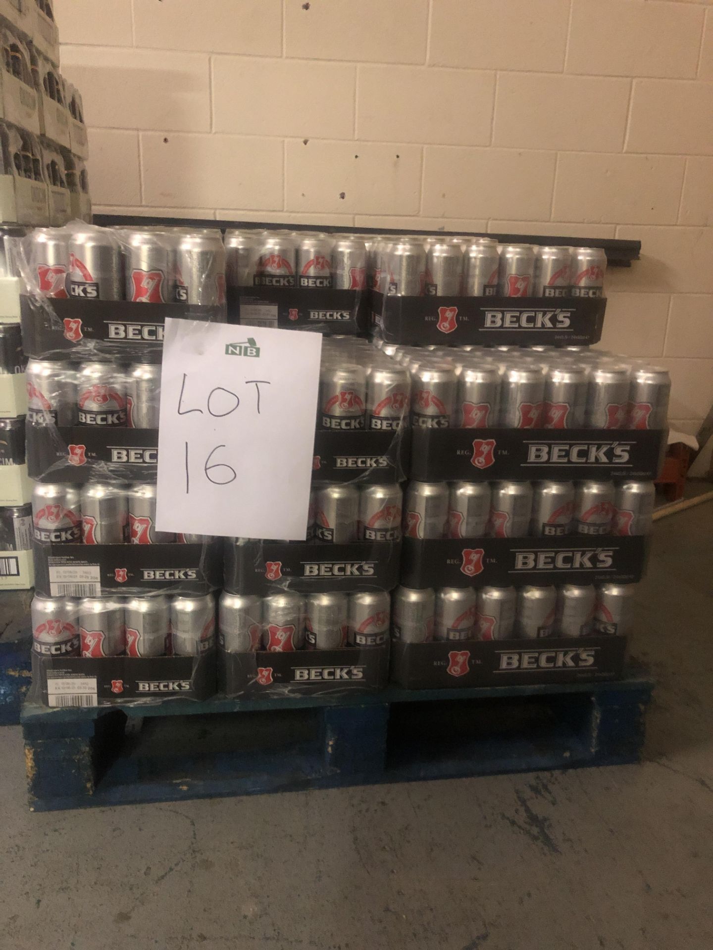 Becks - (10 x Cases of 24 x 500ml) - Total RRP £280 - NO VAT