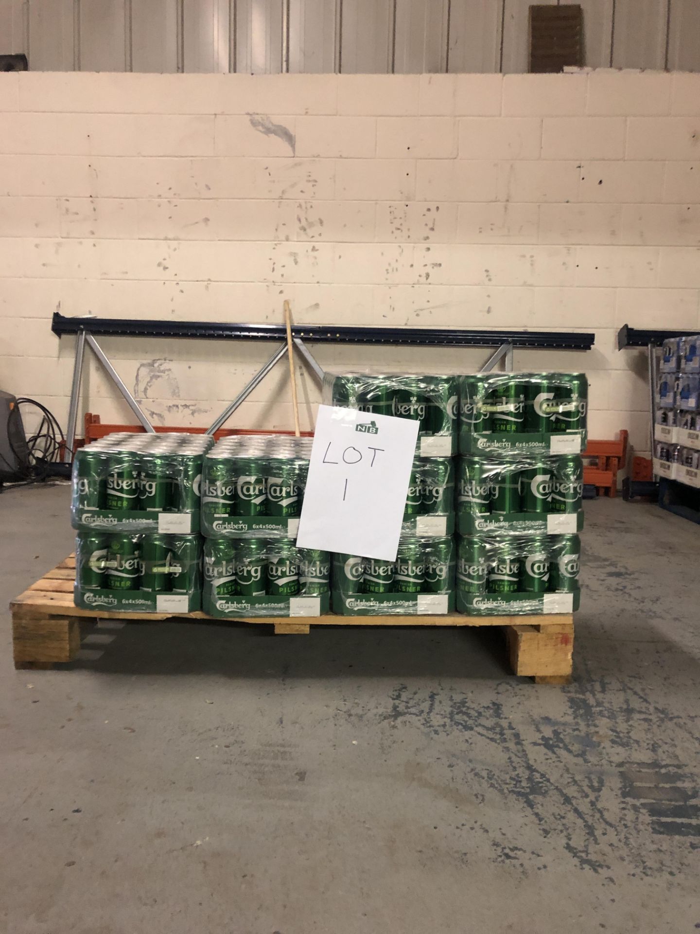 Carlsberg Pilsner Larger Cans - (10 x Cases of 24 x 500ml) - Total RRP £227 - NO VAT