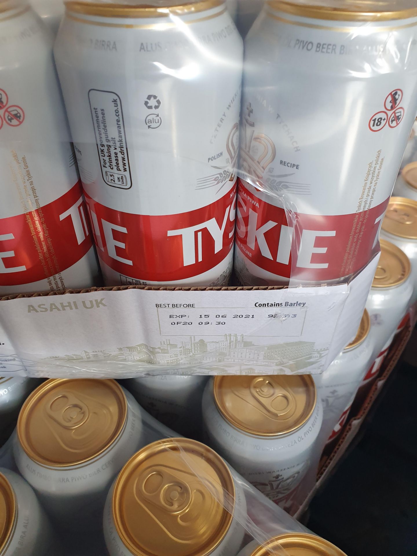 Tyskie - (20 x cases of 24 x 500ml) - Total RRP £551 - NO VAT - Image 2 of 3