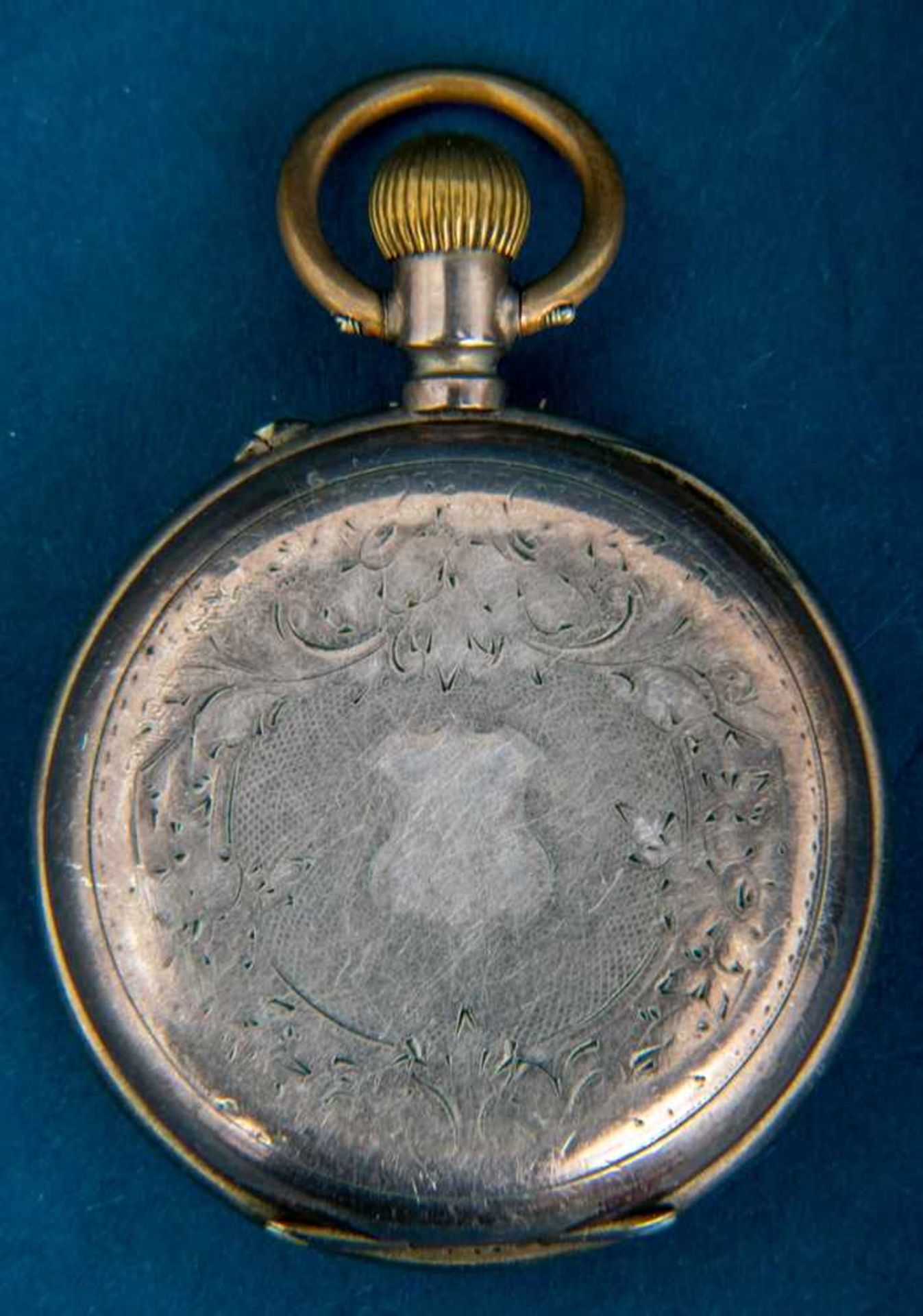 Antike 800er Silber Herrentaschenuhr des Hamburger Uhrmachermeisters "H. Burmeister". Ungeprüft, - Bild 3 aus 7