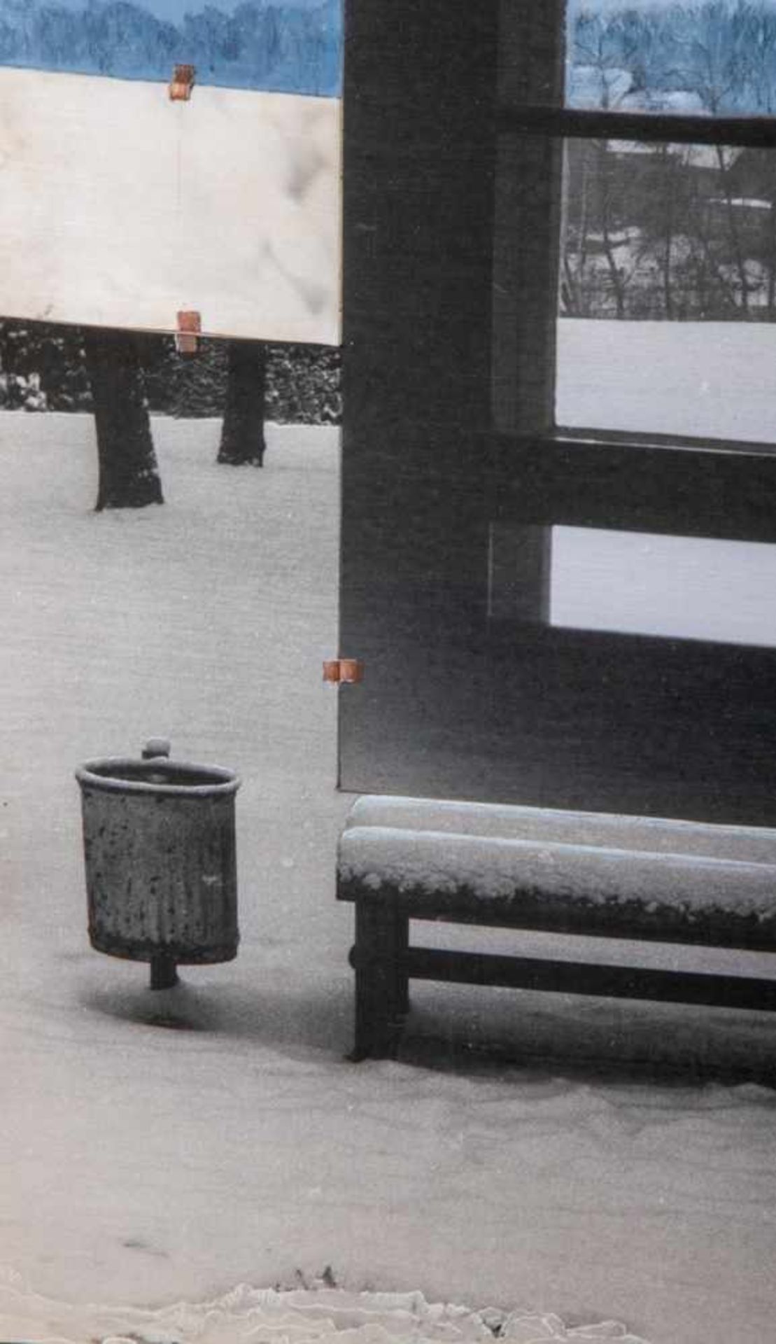 "Irritationen" (von 1978) Mischtechnik: Foto, Bleistiftzeichnung, Tempera & Öl auf Leinwand, ca. - Bild 5 aus 12