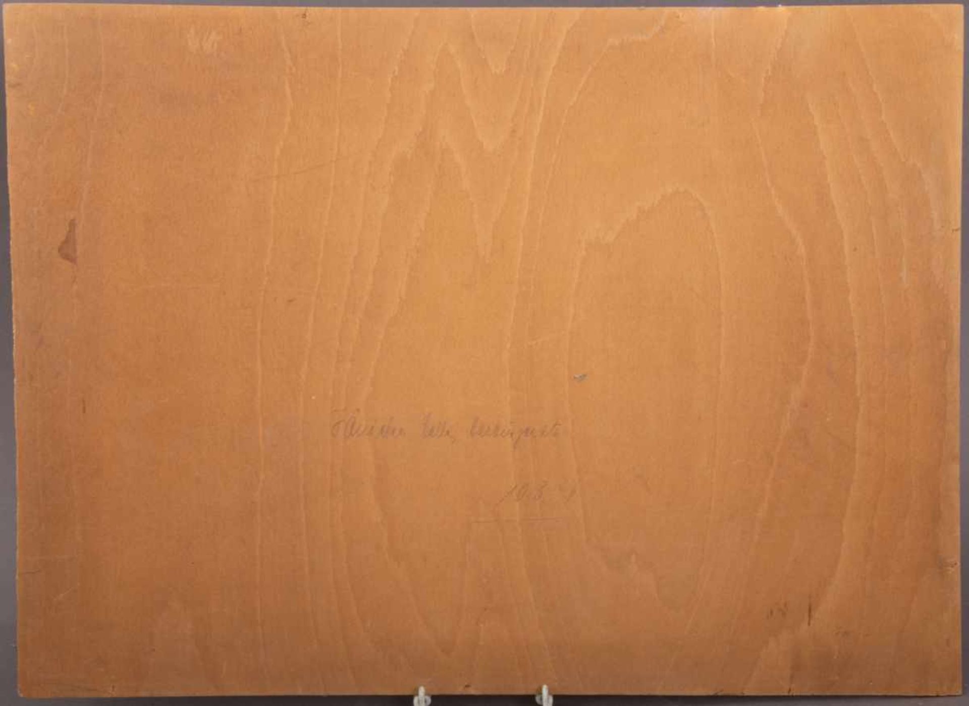 "Sturm". Gemälde, Öl auf Spanholzplatte, signiert unten rechts L. Aschenbrenner = Lennart - Bild 5 aus 6