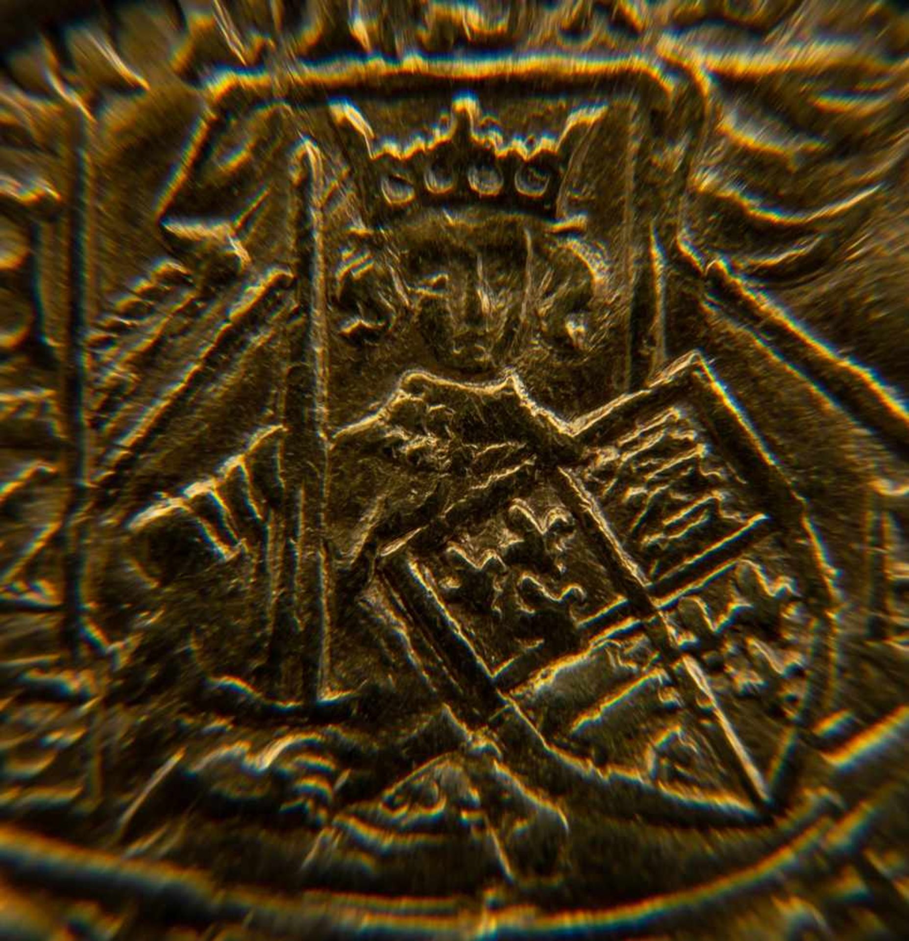 GOLD RYAL / ROSE NOBLE - Goldmünze. England 15. - 17. Jhd., vorderseitig König mit Schwert, Schild & - Bild 4 aus 15