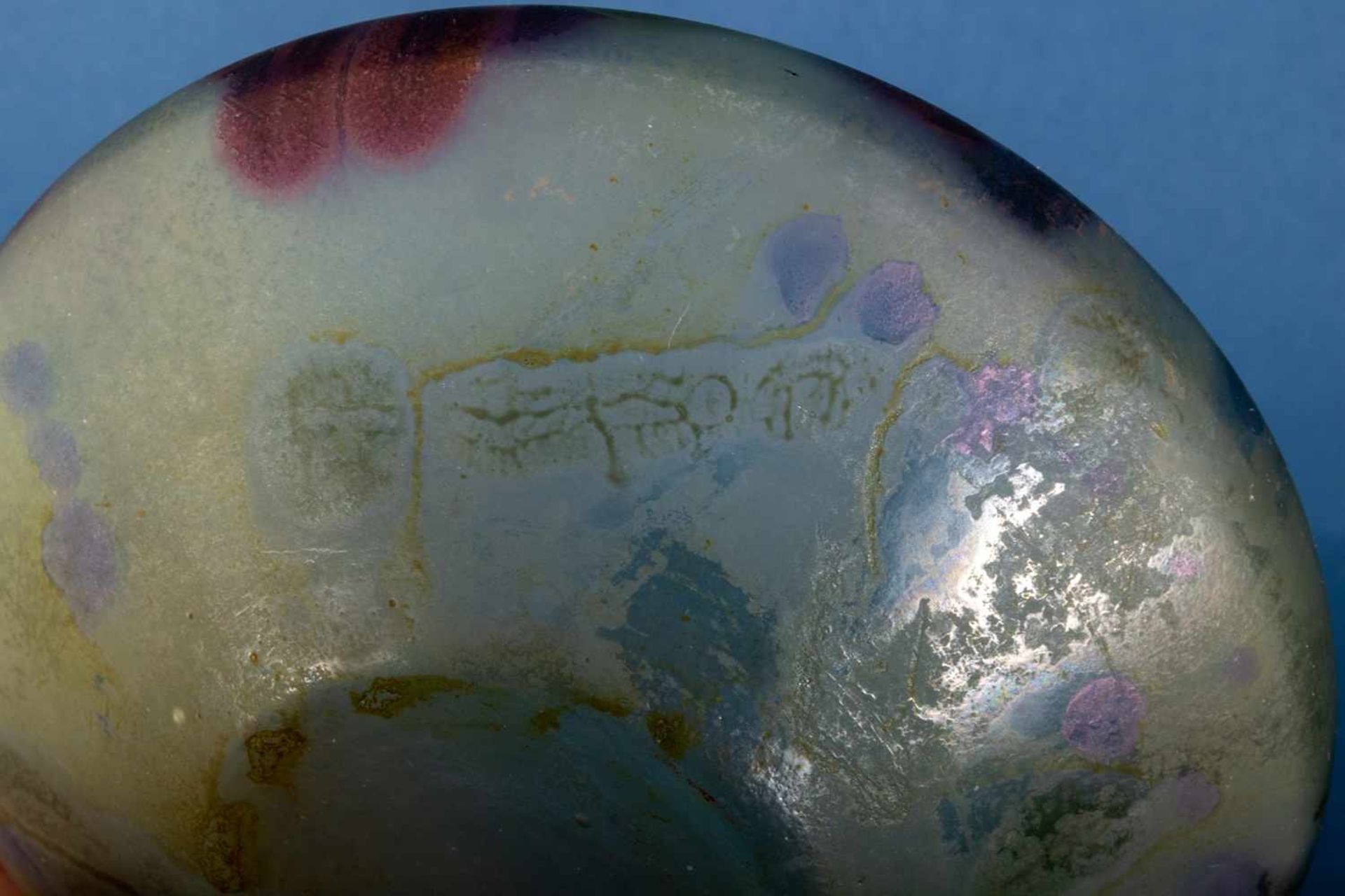 7teiliges Konvolut versch. Glasarbeiten, teilweise signiert, u. a. EISCH-Glas. Versch. Alter, Größen - Image 36 of 36