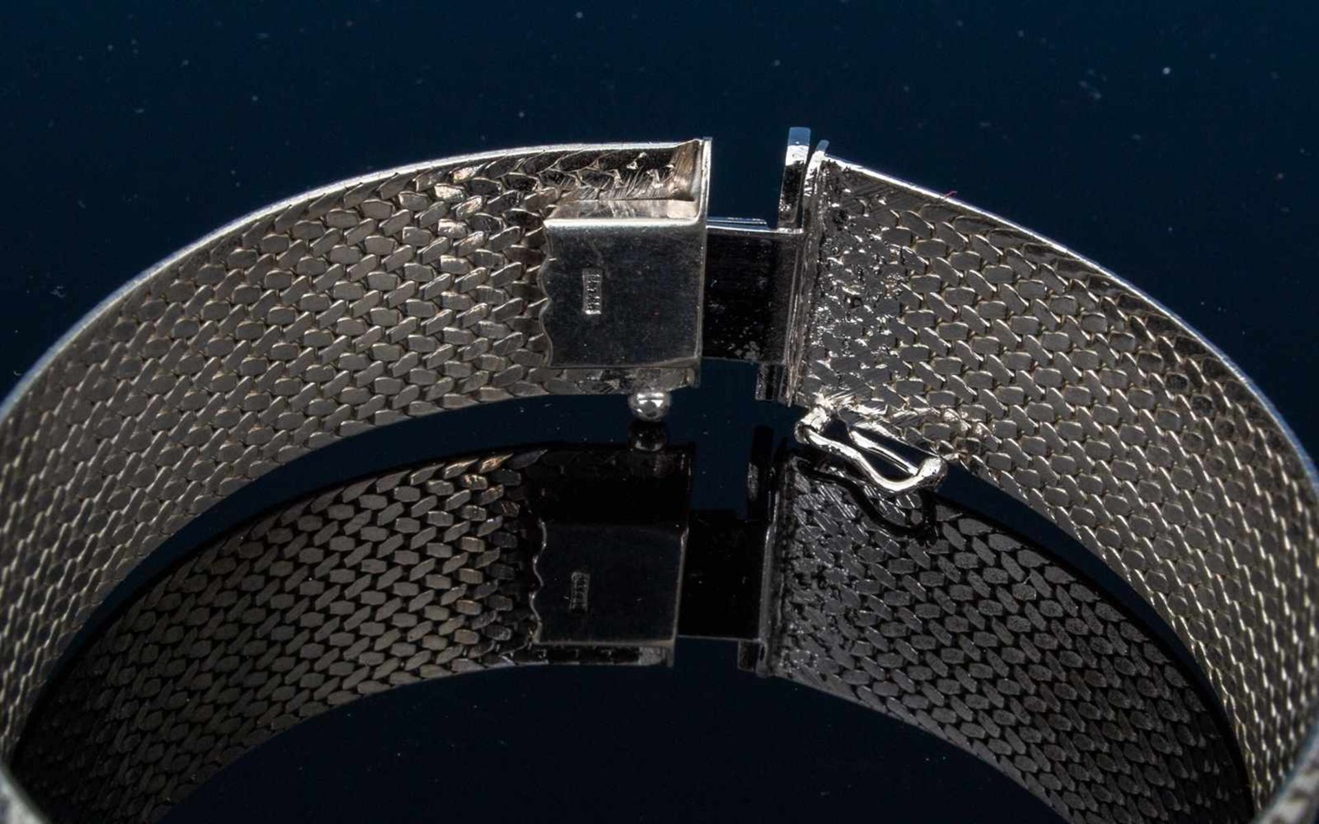800er Silberarmband/Gliederarmband, Länge ca. 20 cm, ca. 45 gr.- - -20.00 % buyer's premium on the - Bild 2 aus 5
