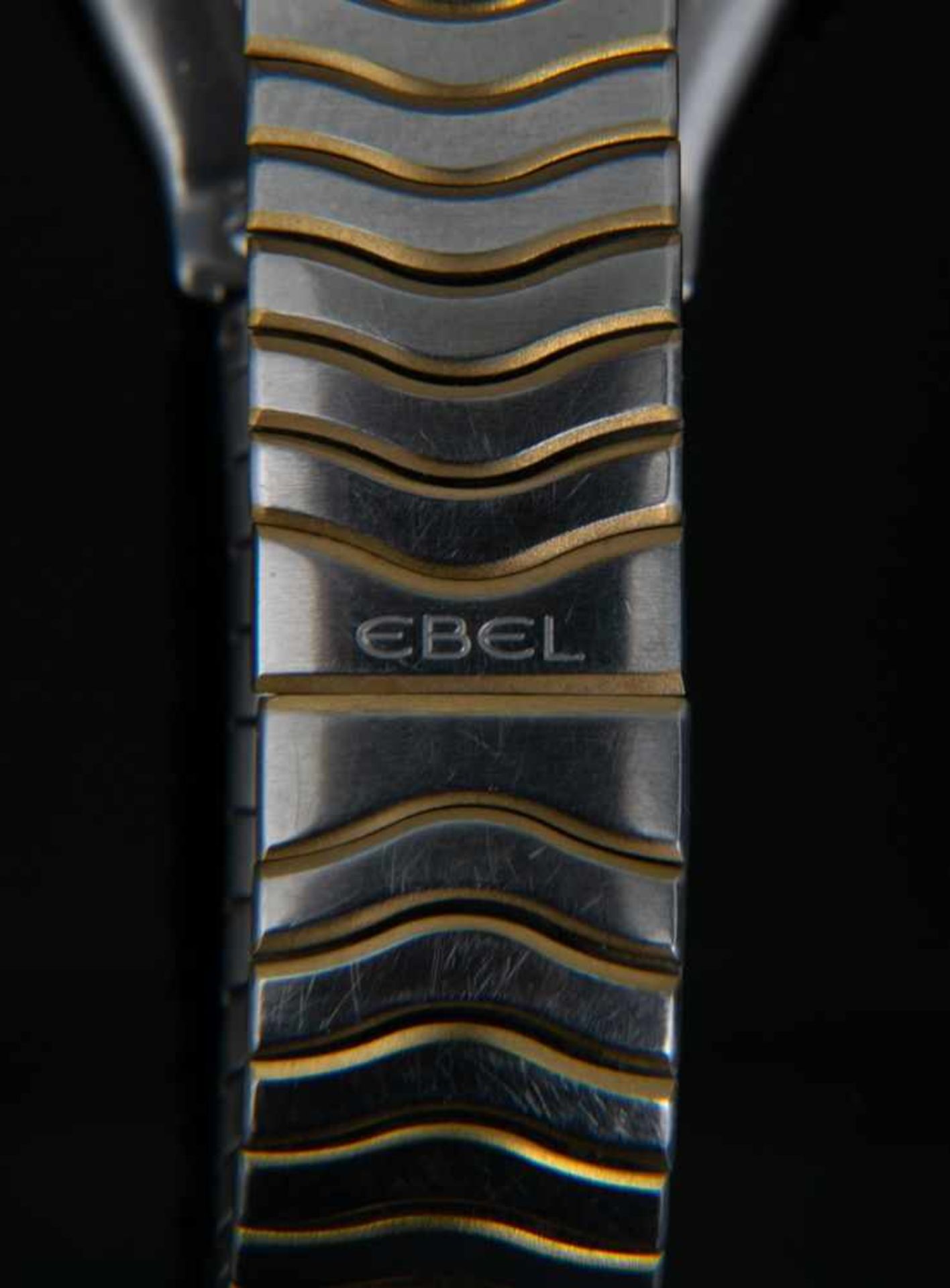 EBEL - CLASSIC WAVE. Gehäuse & Armband in Stahl/Gold Ausführung mit Faltschließe. Ungeprüftes - Bild 8 aus 11