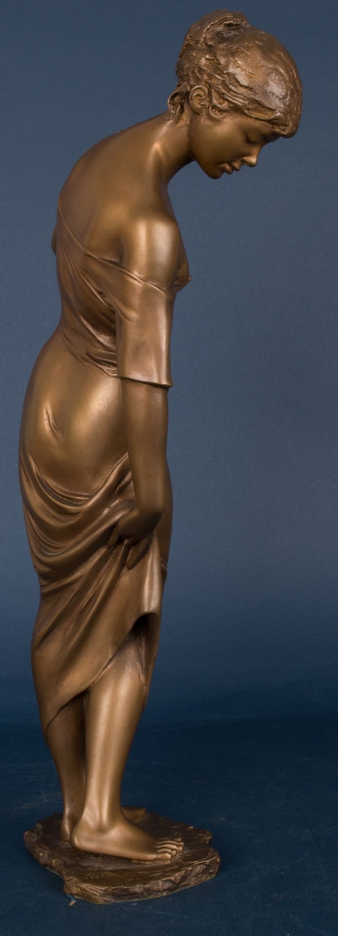 "Erotischer, weiblicher Halbakt" - Bronzeskulptur von Prof. Erwin A. Schinzel (1919 - 2018), - Bild 8 aus 13