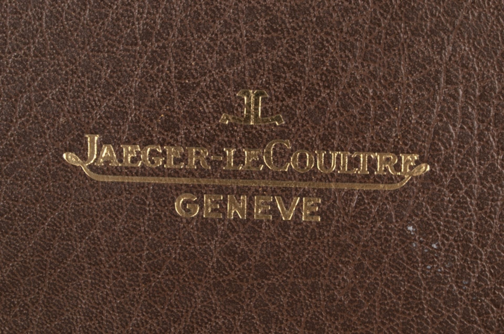 "JAEGER LE COULTRE" - Uhrenbox der 1960er/70er Jahre. Unperfekter Erhalt. - Bild 6 aus 6