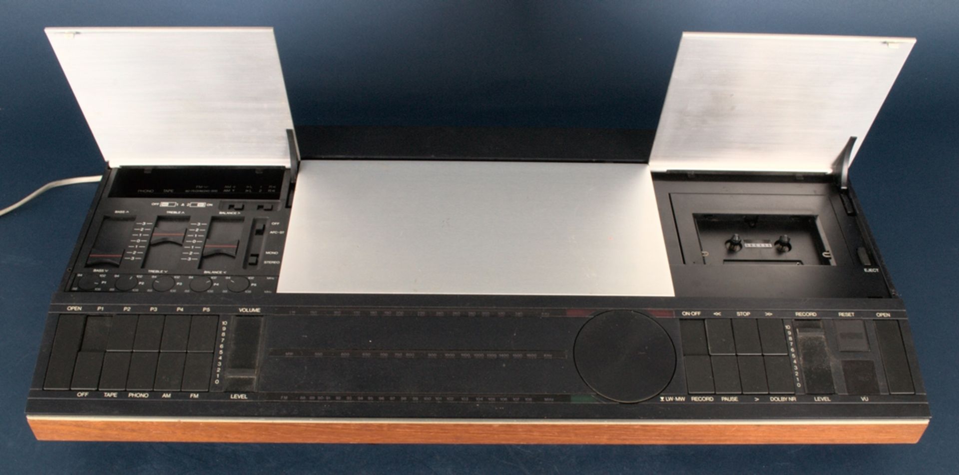 BANG & OLUFSEN "BEOCENTER 4000" Kompaktstereoanlage, hergestellt zwischen 1978 - 1980, elegante - Image 5 of 9