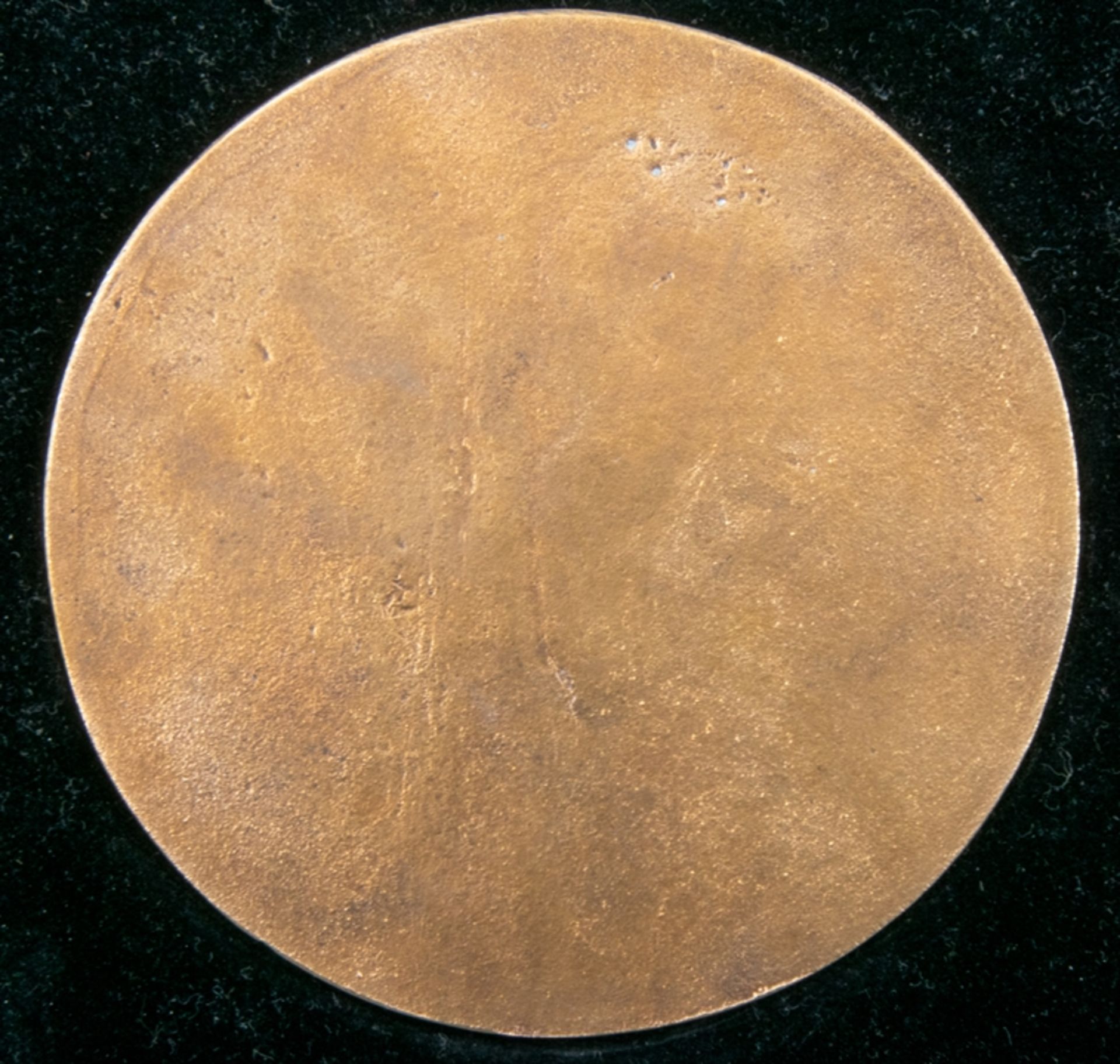 Große Gedenkmedaille "W. I. LENIN", Bronze, Durchmesser ca. 120 mm., ca. 290 gr. Im orig. - Bild 4 aus 7
