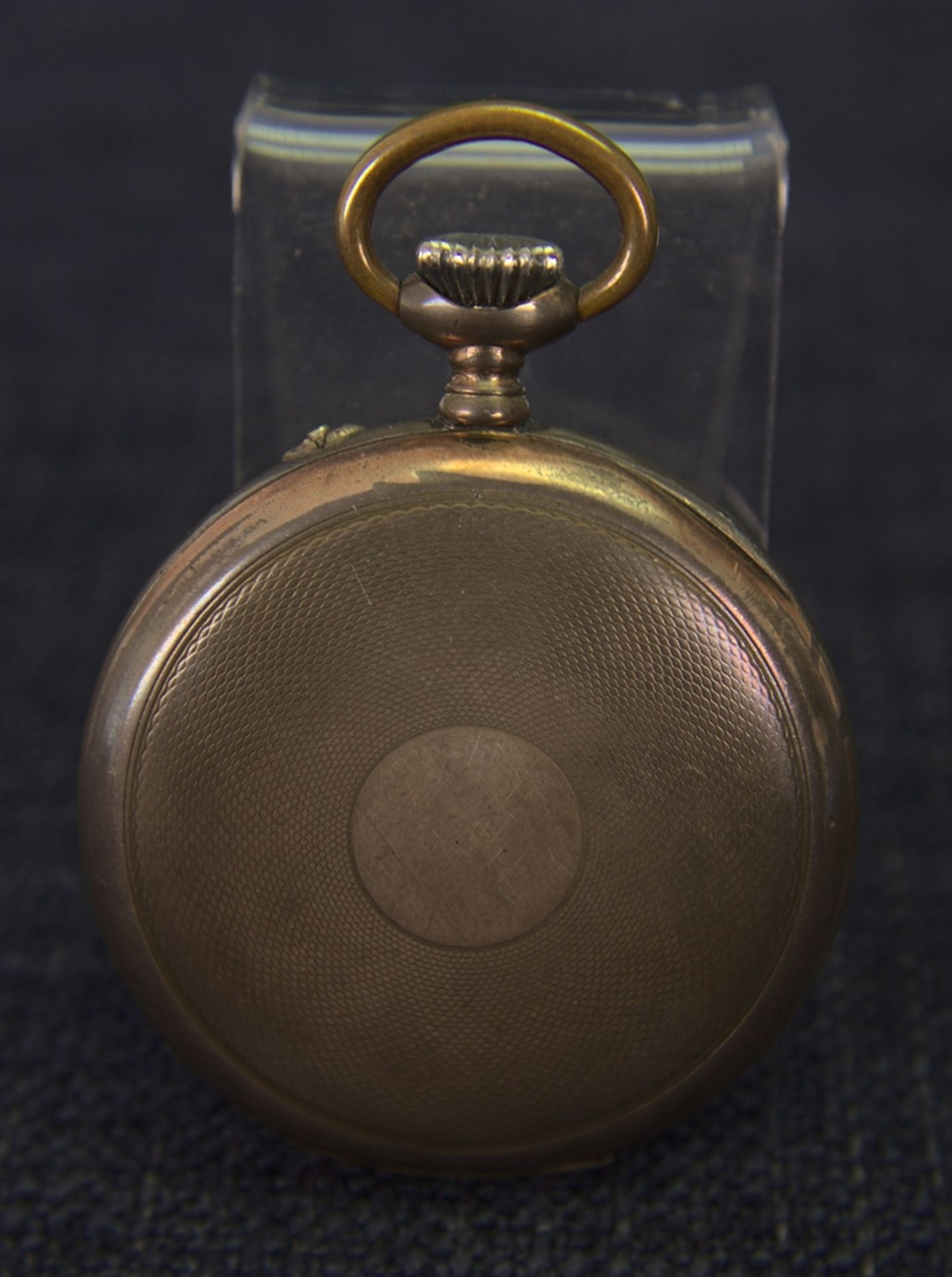 Antike silberne Taschenuhr um 1915/20, bez. "Remontoir - Ancre - 15 Rubis", Rückdeckel innenseitig - Image 2 of 8
