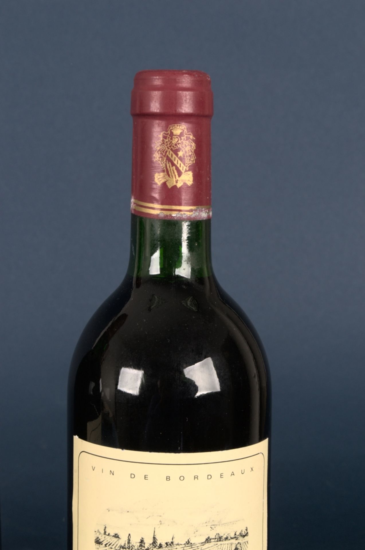 5 Flaschen Rotwein 1986er "Chateau La Fleur David " - Bordeaux. Leicht differierende Füllstände; 0, - Image 11 of 21