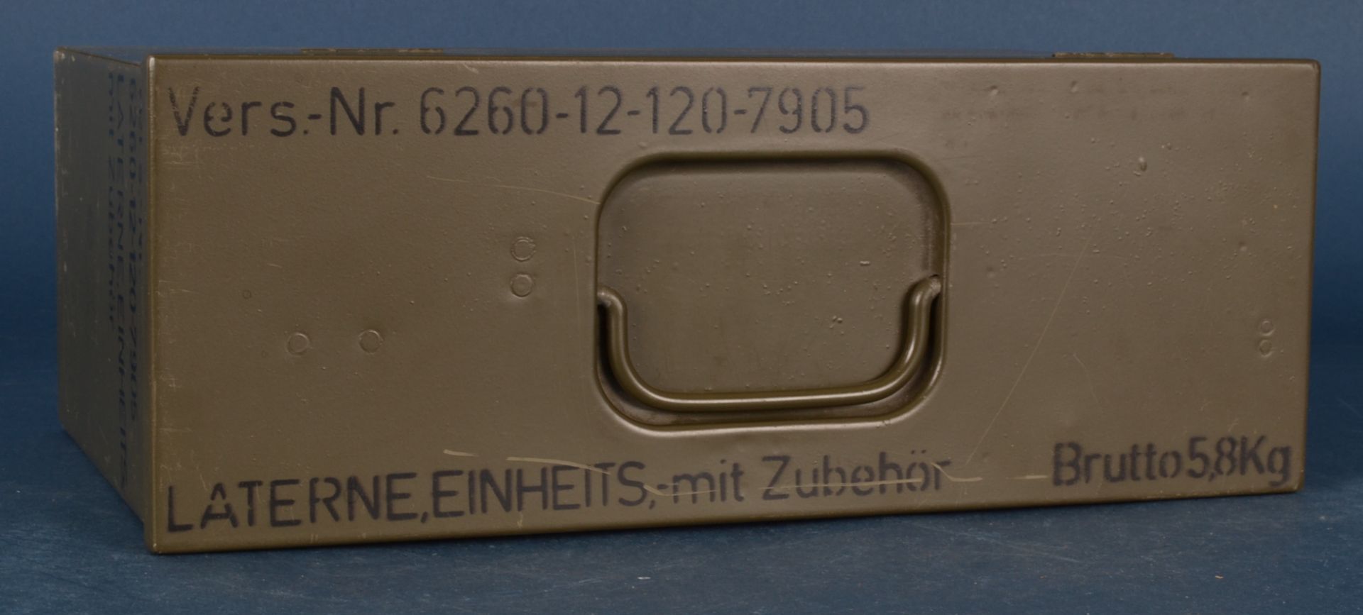 Original Bundeswehr "Einheitslaterne", Vers.-Nr. 6260 - 12 - 120 - 7905, ungebraucht. Laterne - Image 2 of 9