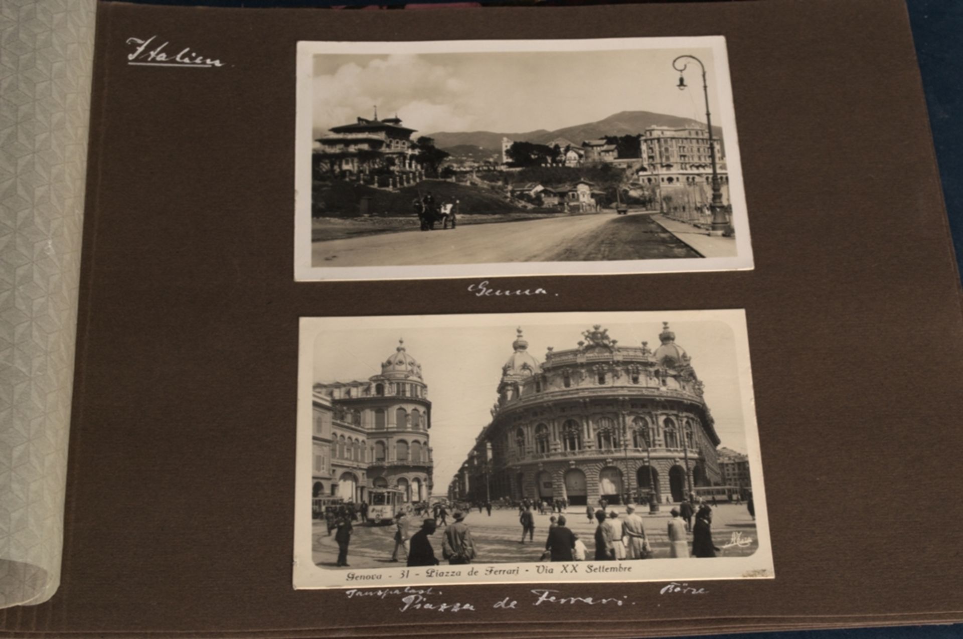 "Meine Ostasien- Seereise" von 1927 - 1928 auf der "M.S. Vogtland". Fotoalbum mit insgesamt ca. - Image 23 of 25