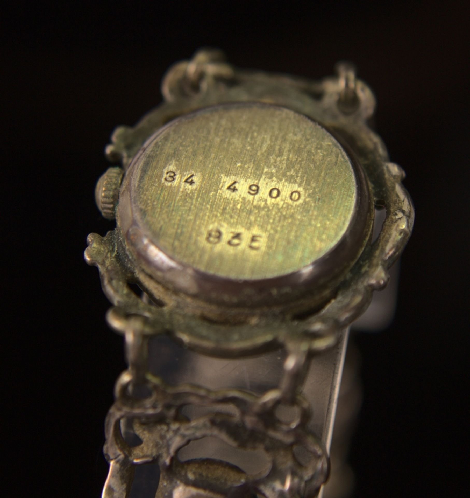 3 teiliges Konvolut versch. älterer/ antiker Damenarmbanduhren, 2x Silber & 1x vergoldetes - Bild 10 aus 11