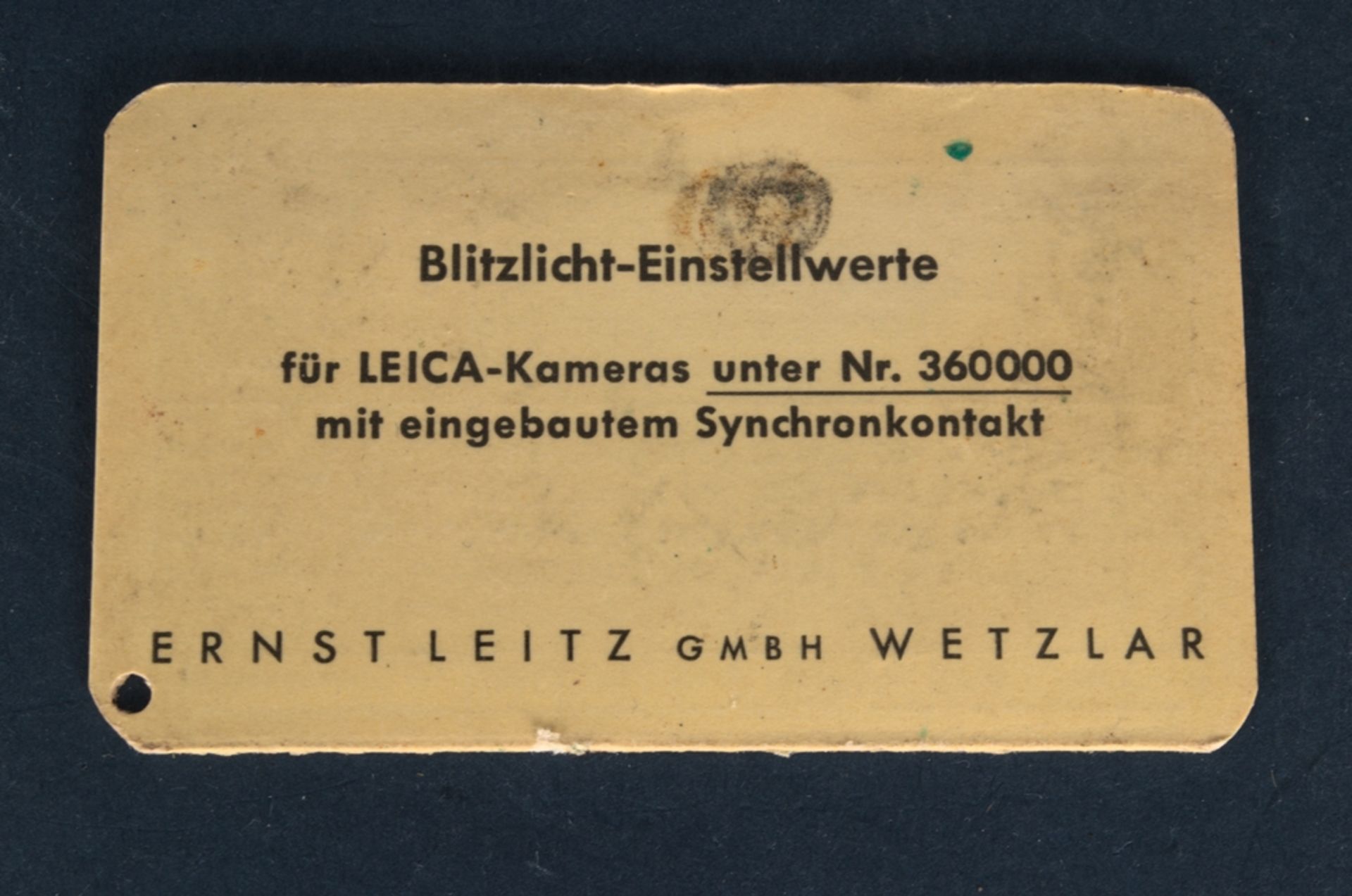 LEICA III C Photoapparat/ Photokamera mit Summar 1= 5 cm - 1:2 Objektiv von Ernst Leitz Wetzlar, No. - Image 5 of 14