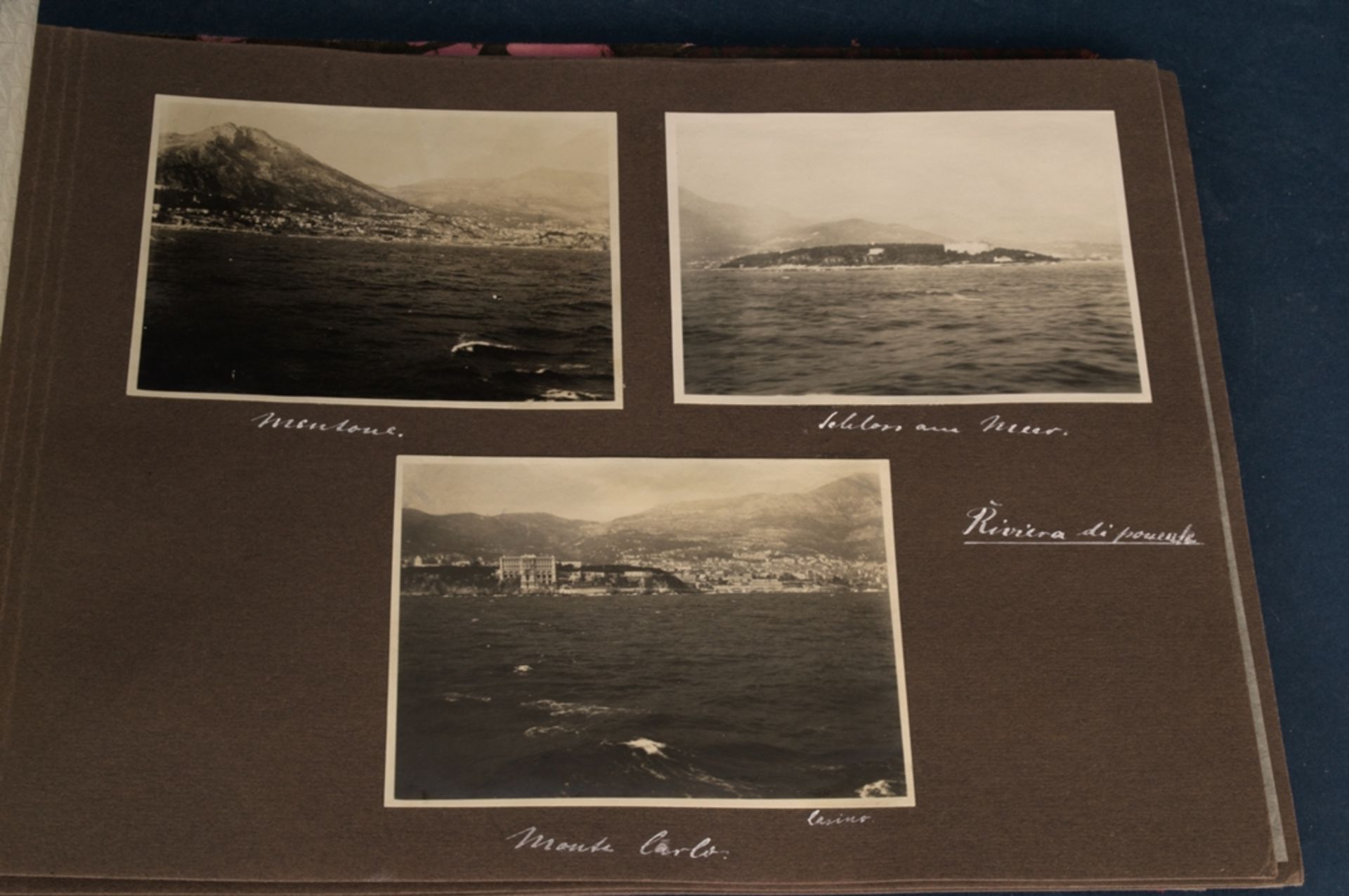 "Meine Ostasien- Seereise" von 1927 - 1928 auf der "M.S. Vogtland". Fotoalbum mit insgesamt ca. - Image 24 of 25