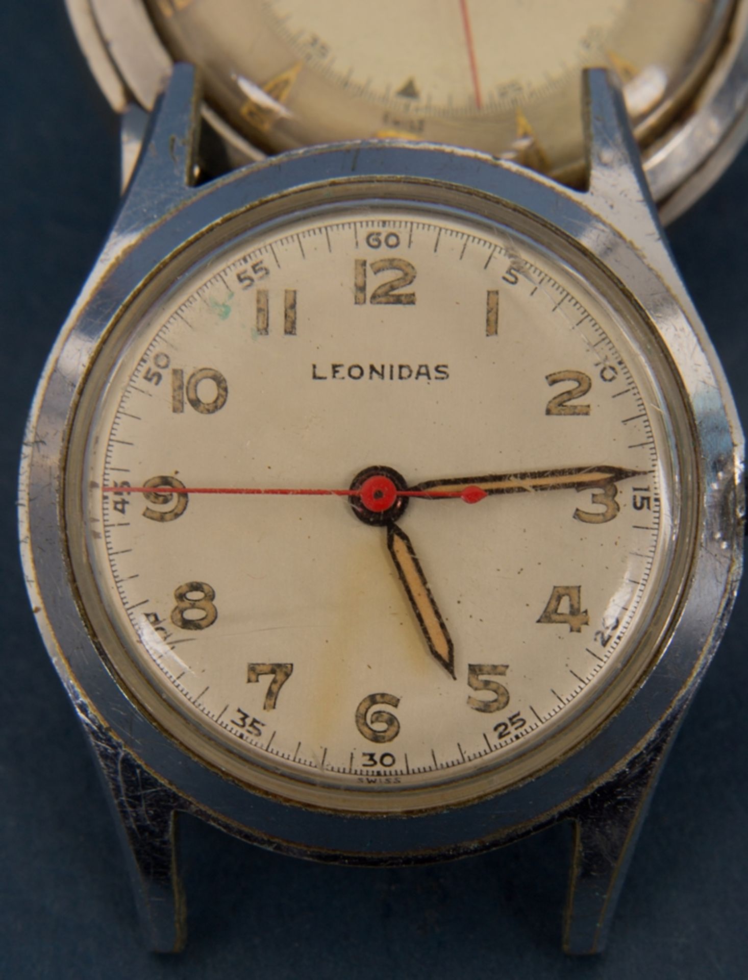 5teiliges Konvolut alter/ antiker Armbanduhren (4) und 1x Damentaschenuhr, 800er Silber. Versch. - Bild 5 aus 6