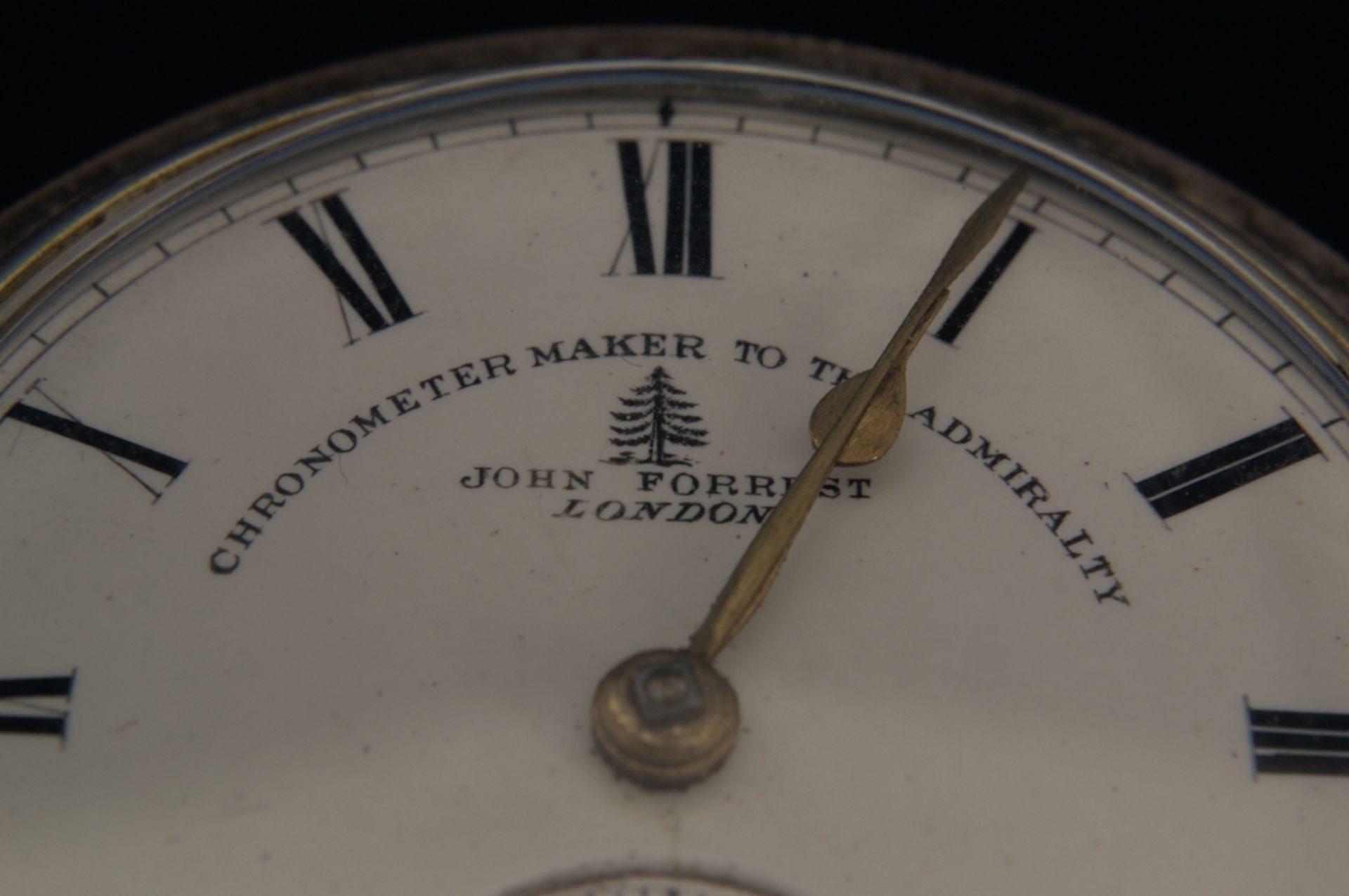 "John Forrest - Chronometermaker to the Admirality - London". Schwere englische Savonette - Bild 8 aus 19