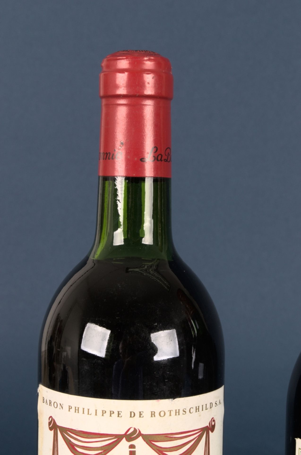 3 versch. französ. Rotweine, ungeöffnete 0,73 bis 0,75 l Flaschen, mit leicht differierenden - Image 7 of 9