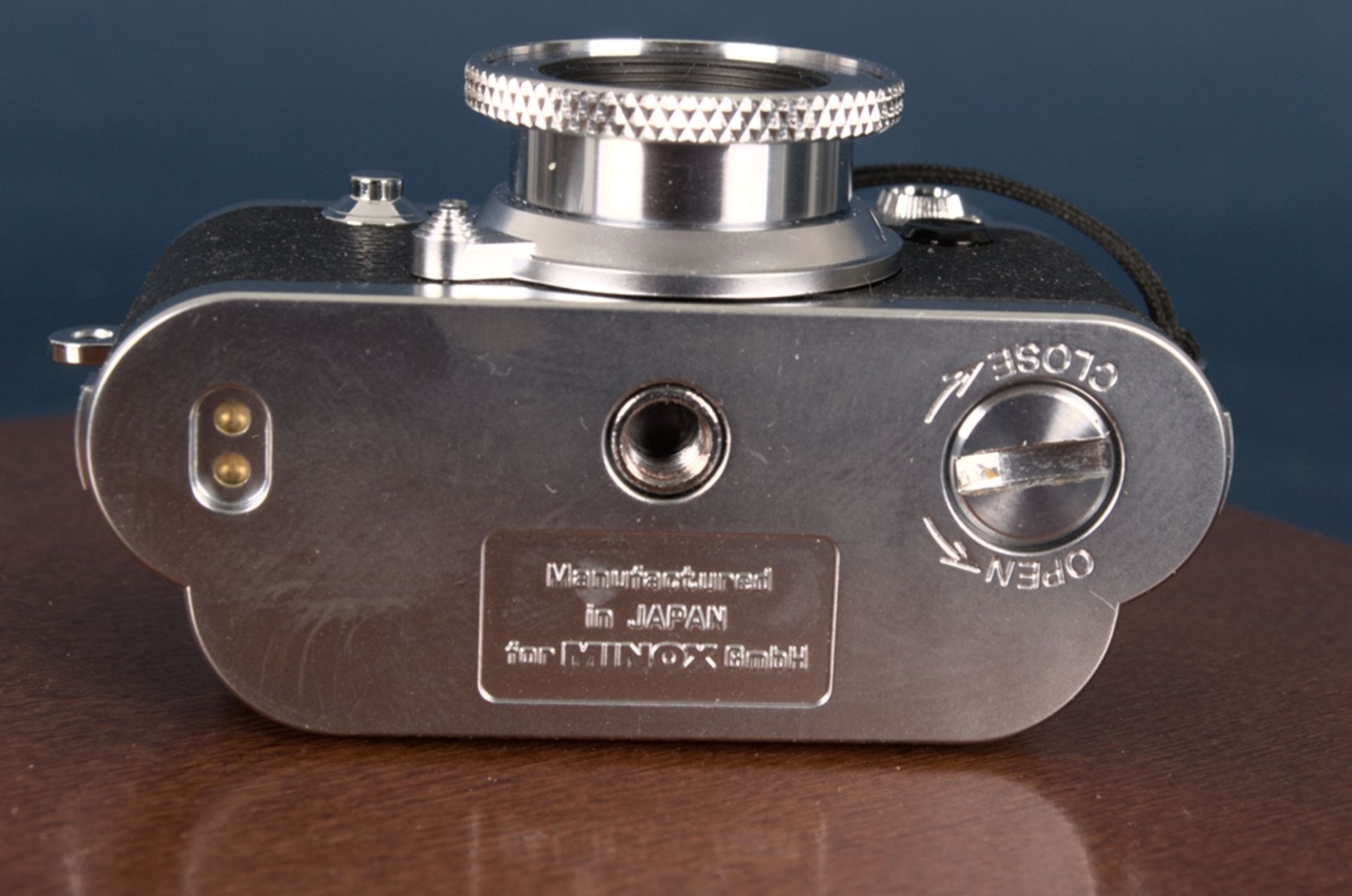 MINOX CLASSIC CAMERA LEICA III F mit passender Blitzapparatur - analoge Rollfilmkamera, Modellno. - Image 11 of 13