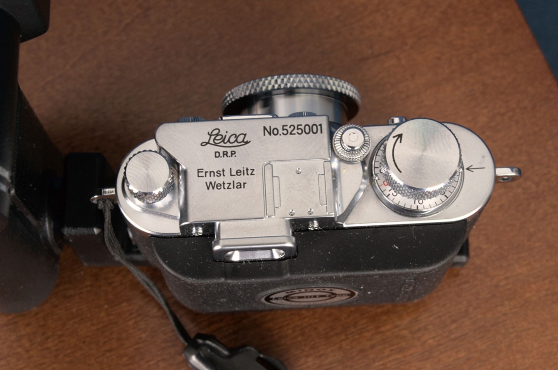 MINOX CLASSIC CAMERA LEICA III F mit passender Blitzapparatur - analoge Rollfilmkamera, Modellno. - Image 10 of 13