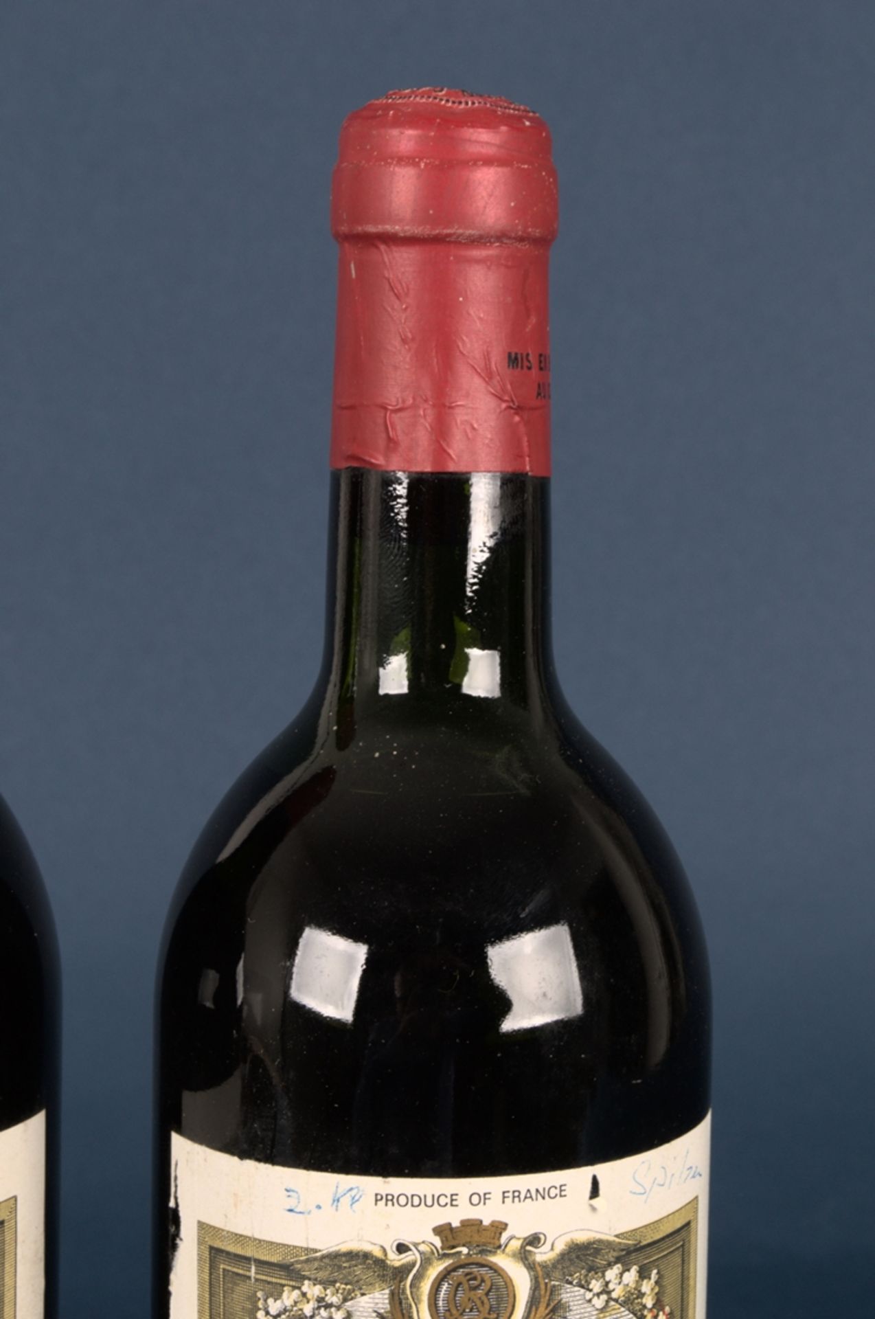 2 Flaschen Rotwein 1978er "Chateau Rauzan Gassies", 2eme Grand Cru Classe Margaux Bordeaux. - Bild 9 aus 9