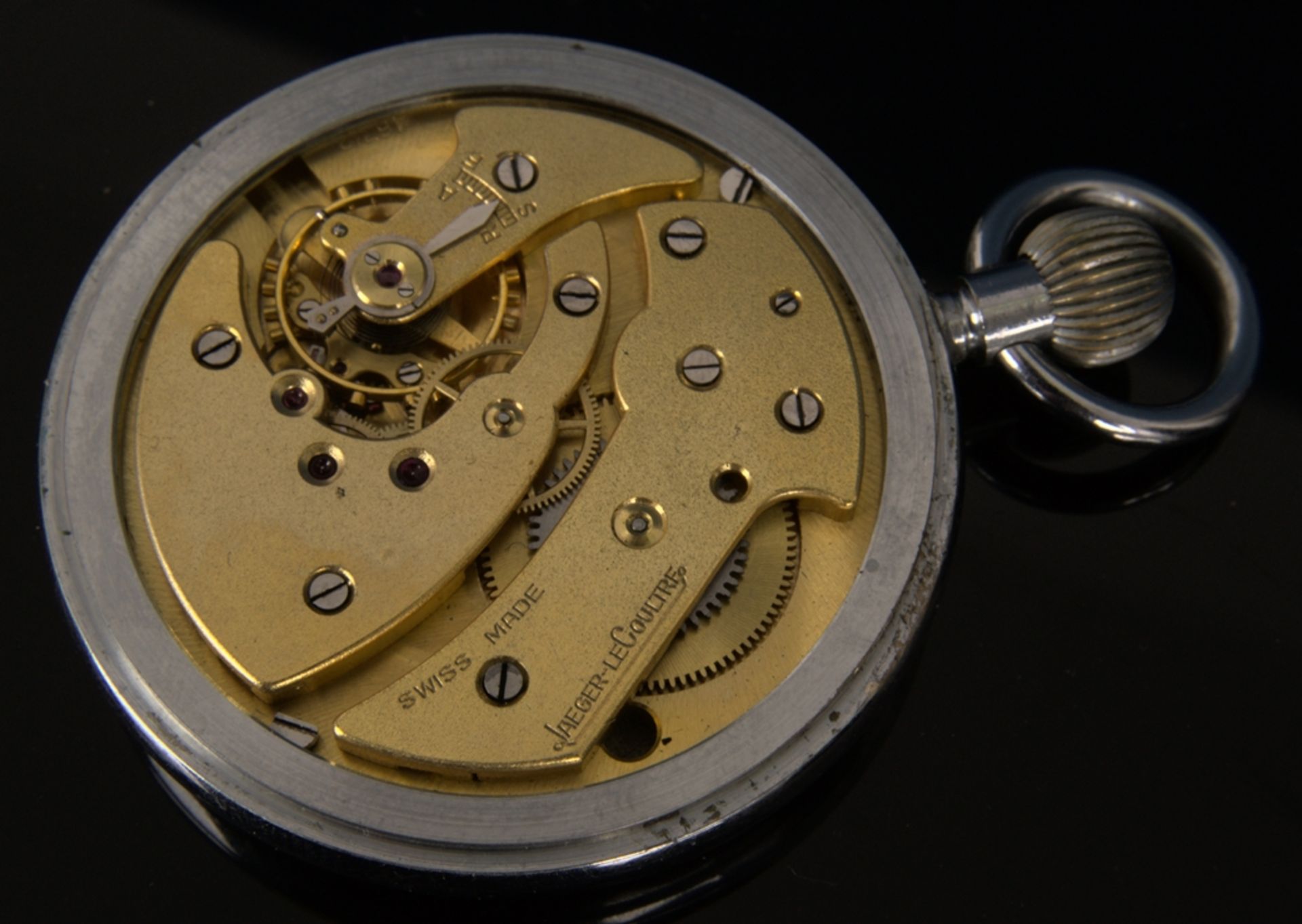 "Jaeger Le Coultre" offene Herrentaschenuhr, für die britische Armee/ das brit. Militär gefertigte - Image 7 of 13